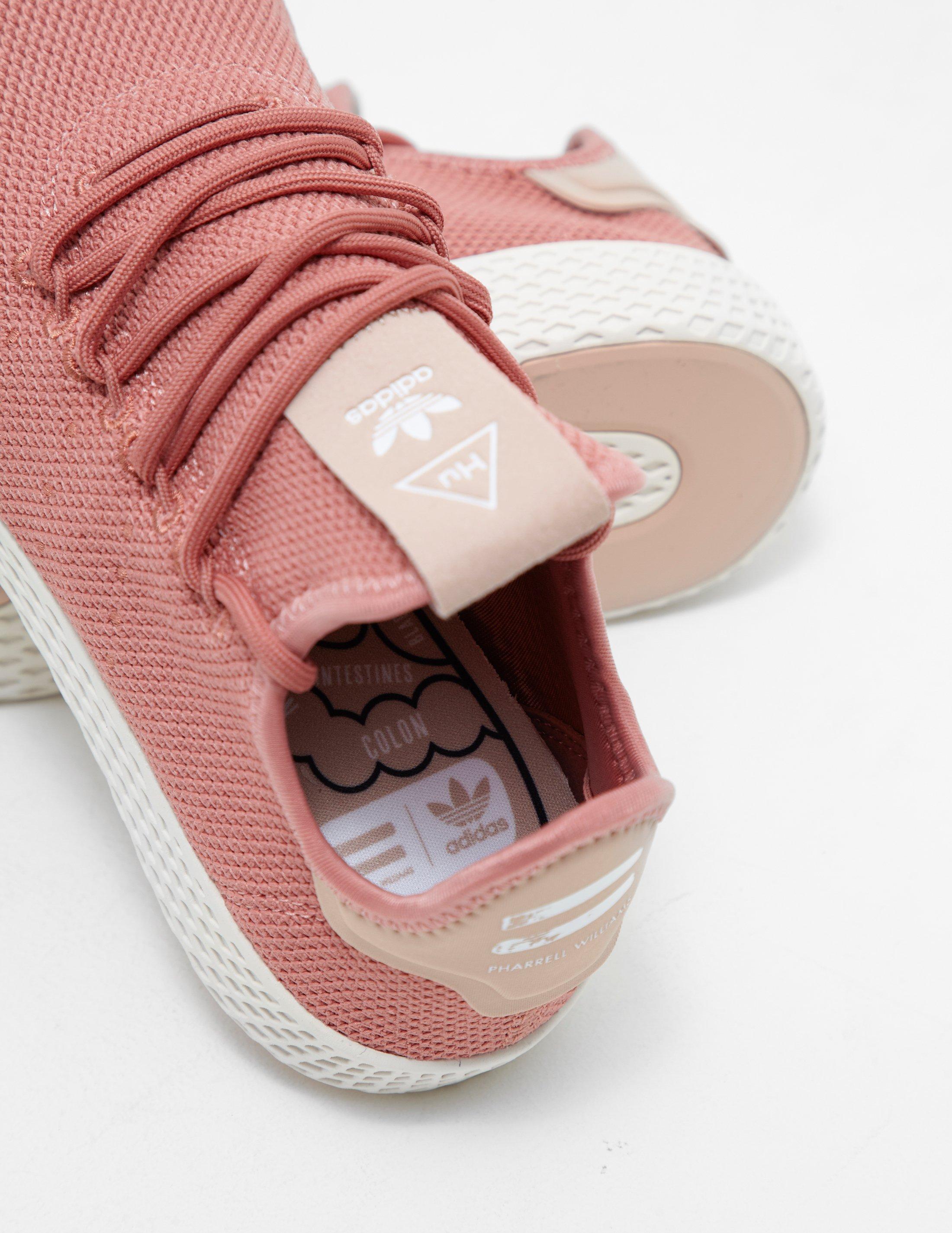 adidas originals pharrell williams tennis hu trainers in pink