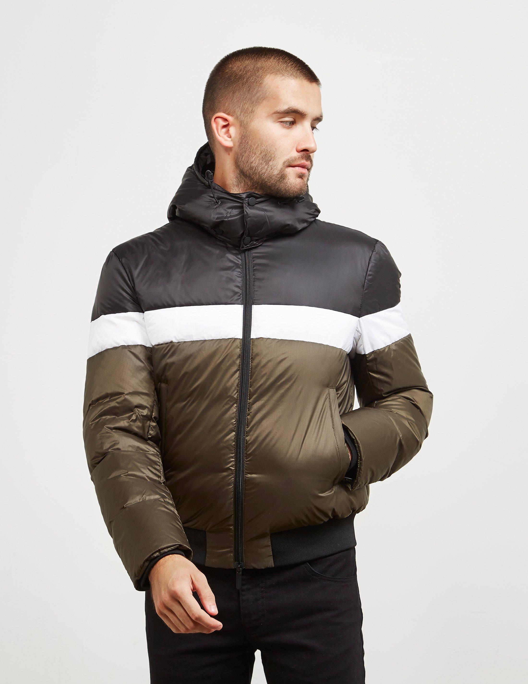 reflective ea7 jacket