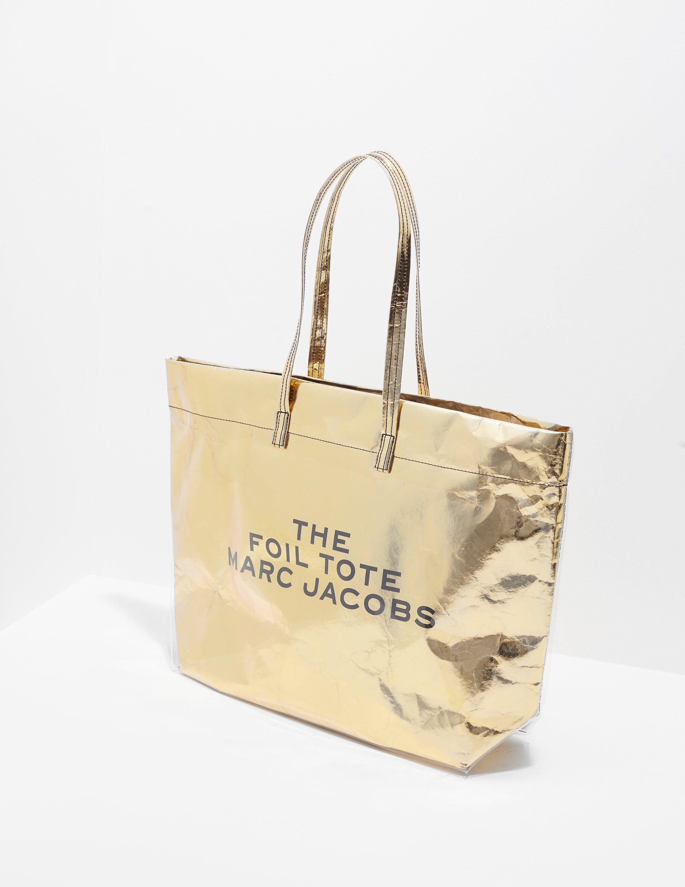 Marc Jacobs The Foil Tote Bag - Online Exclusive Gold in Metallic | Lyst