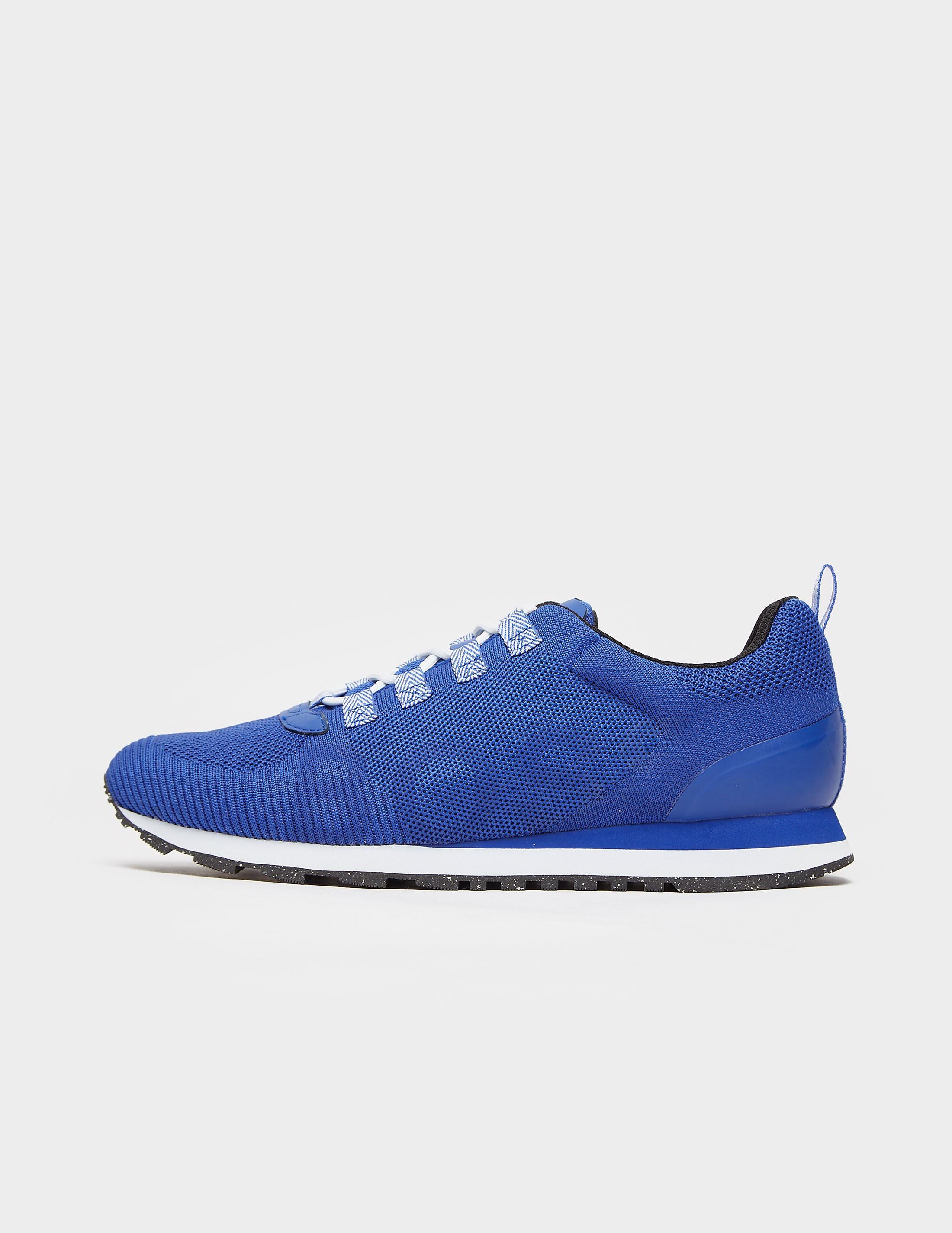 BOSS by HUGO BOSS Parkour Run Knit Trainers in Blue for Men - Lyst