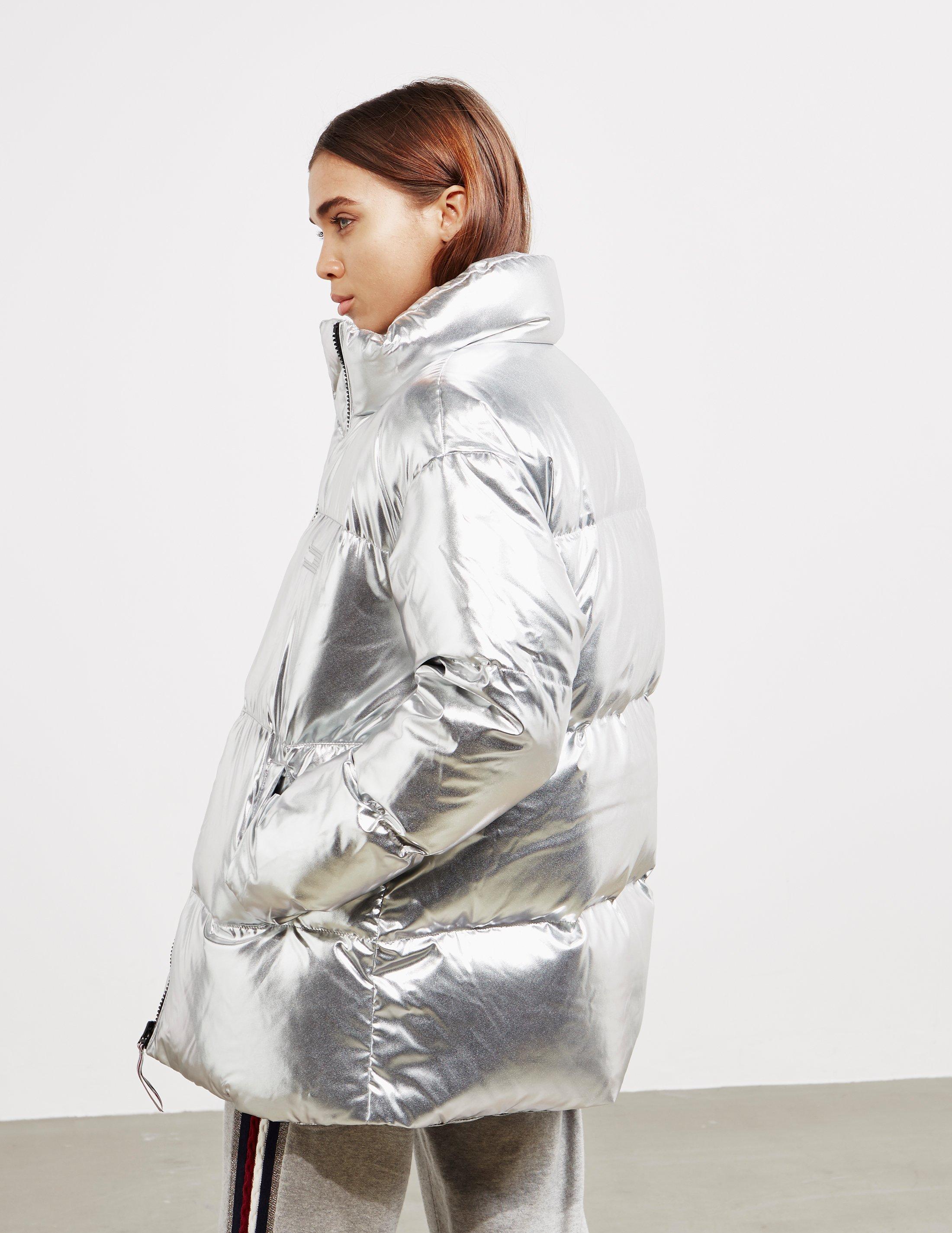 Silver tommy 2024 hilfiger coat