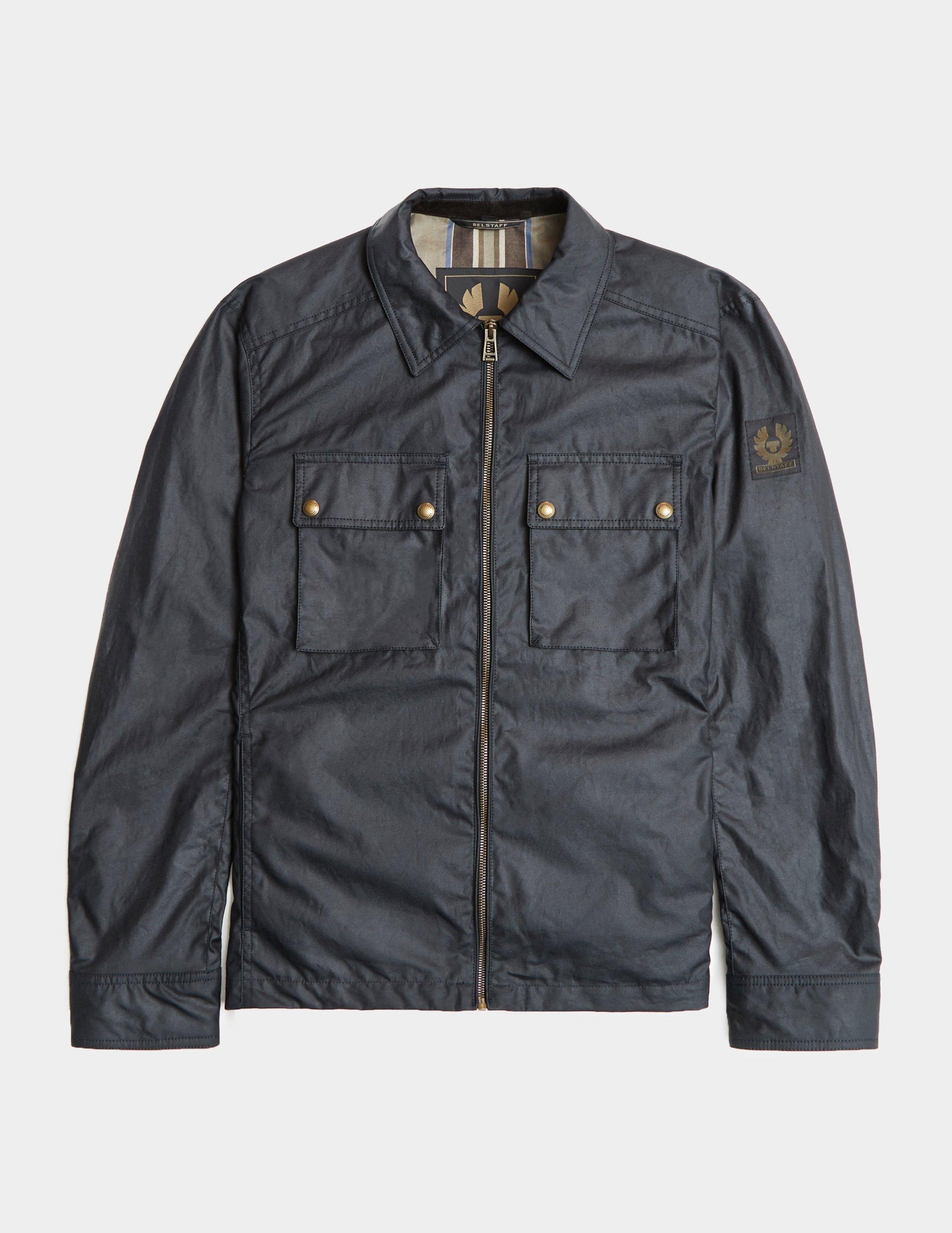 belstaff overshirt navy