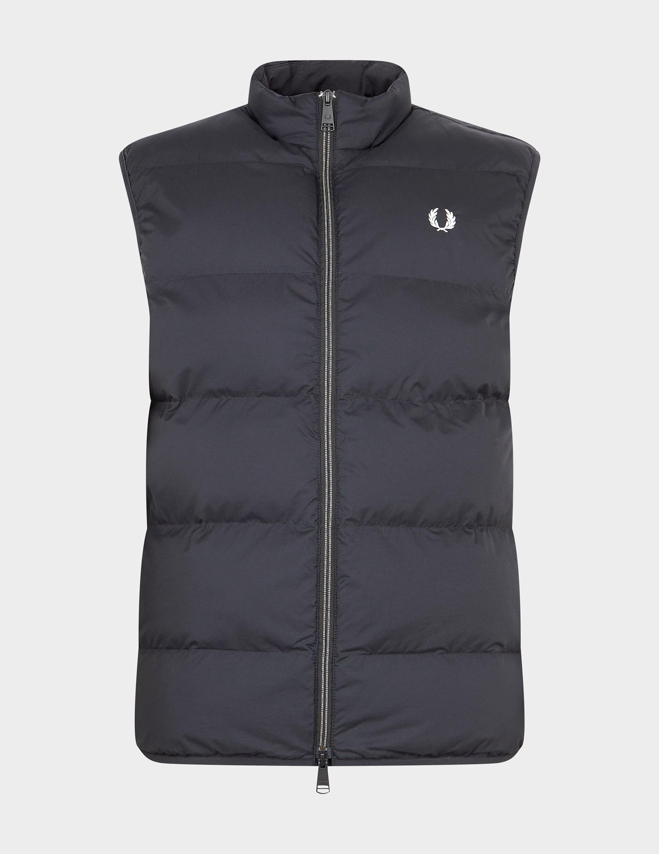Fred Perry Insulated Gilet in Blue for Men | Lyst