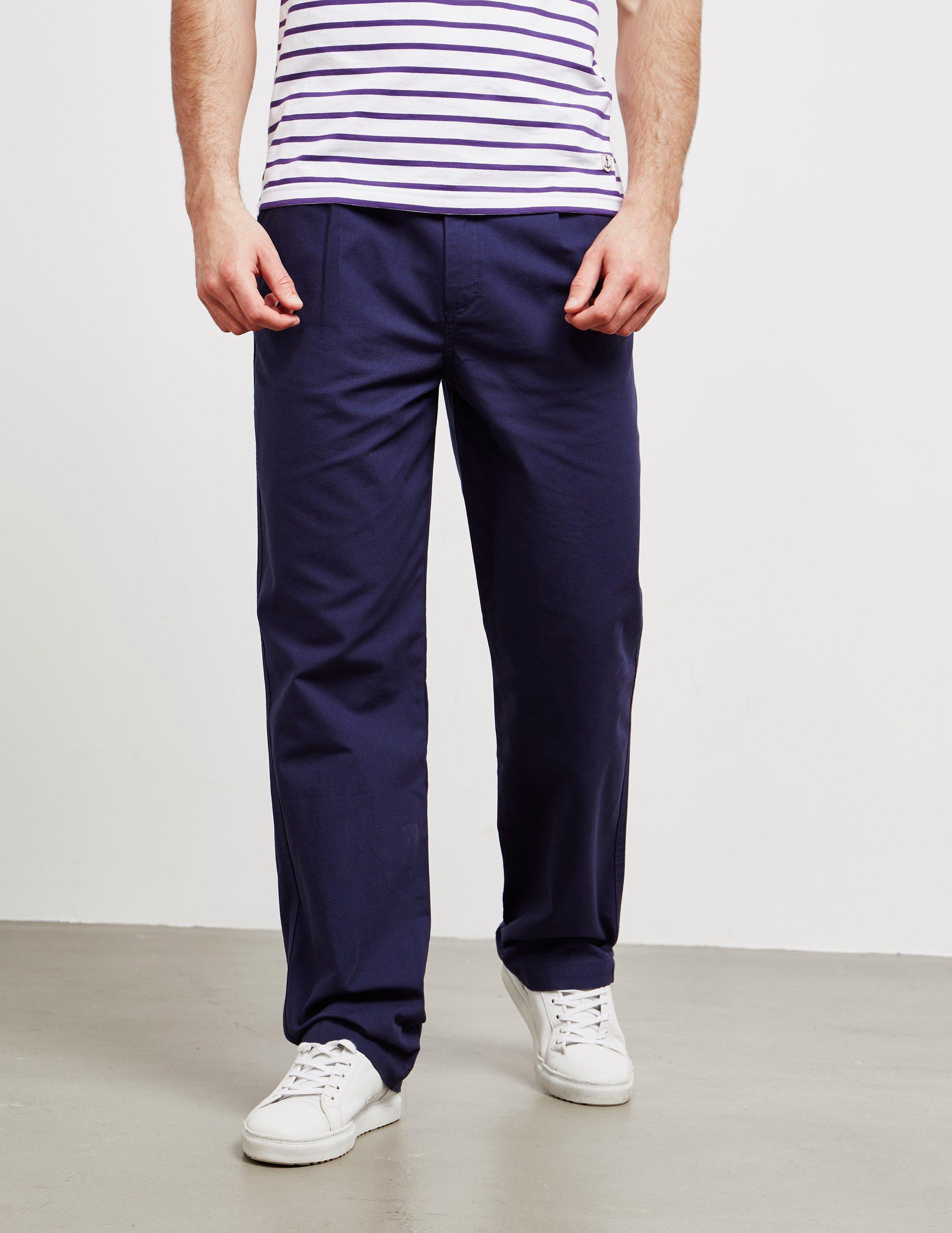 Armor Lux Heritage Trousers Navy Blue for Men - Lyst