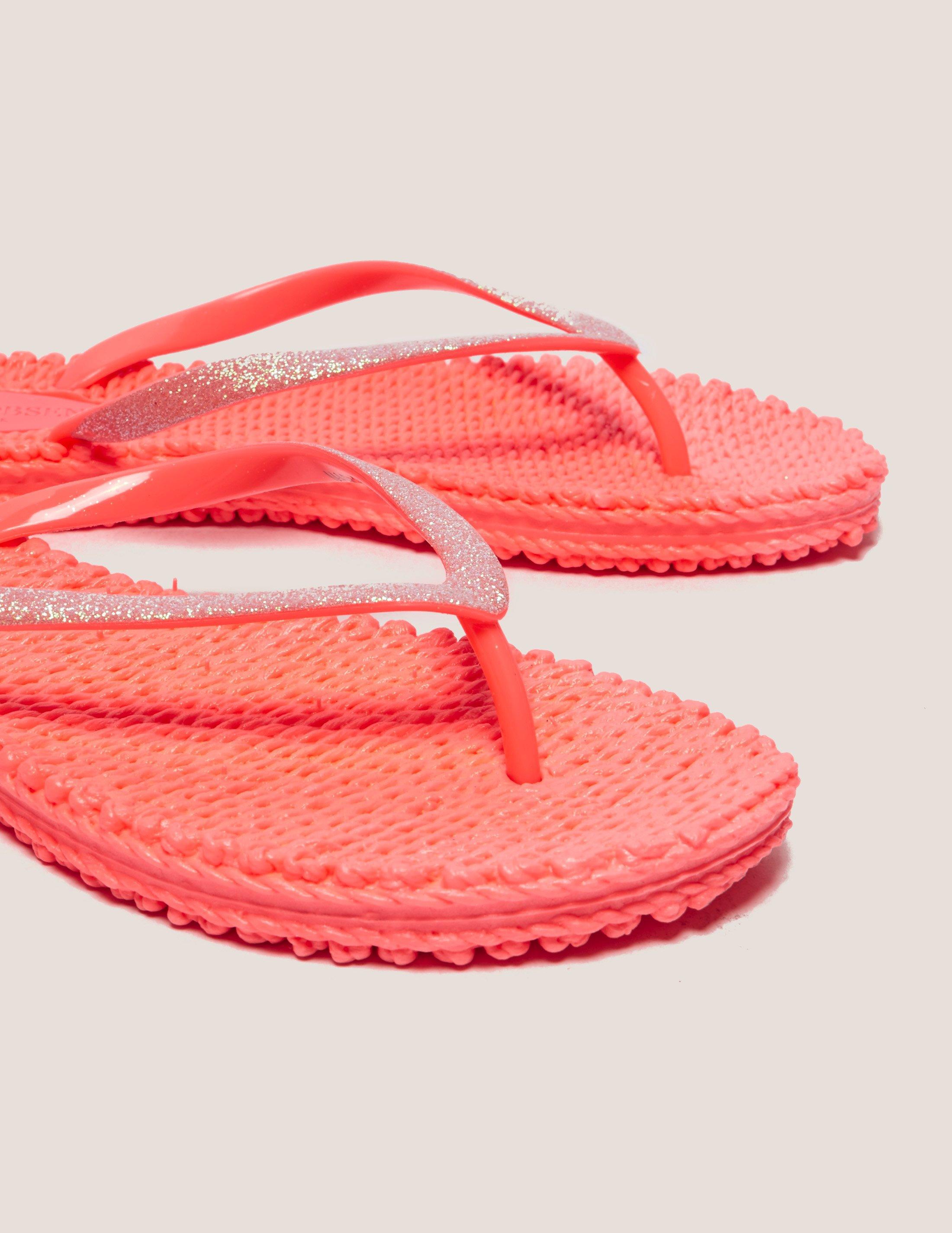 Ilse Jacobsen Glitter Flip Flops in Pink/Pink (Pink) Lyst