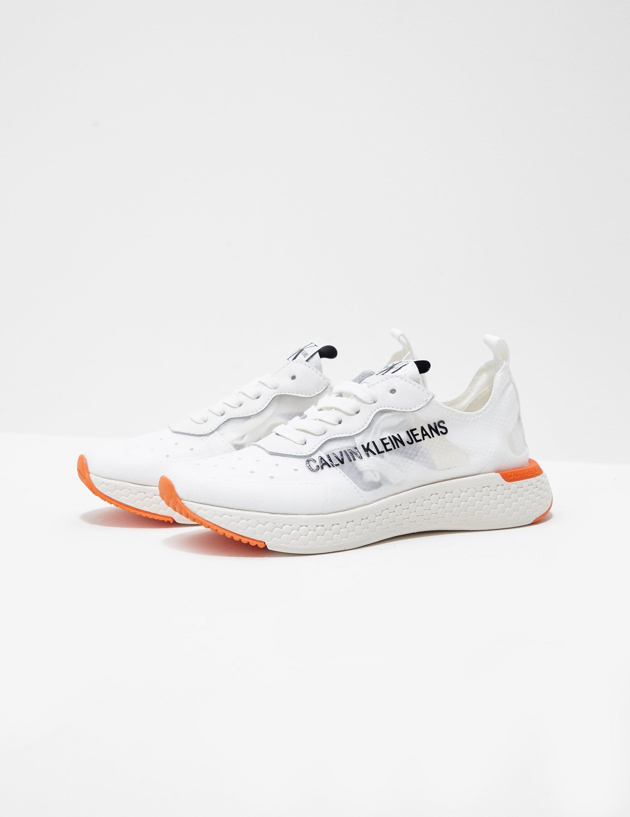 Calvin Klein Denim Alexia Transparent Trainers White | Lyst