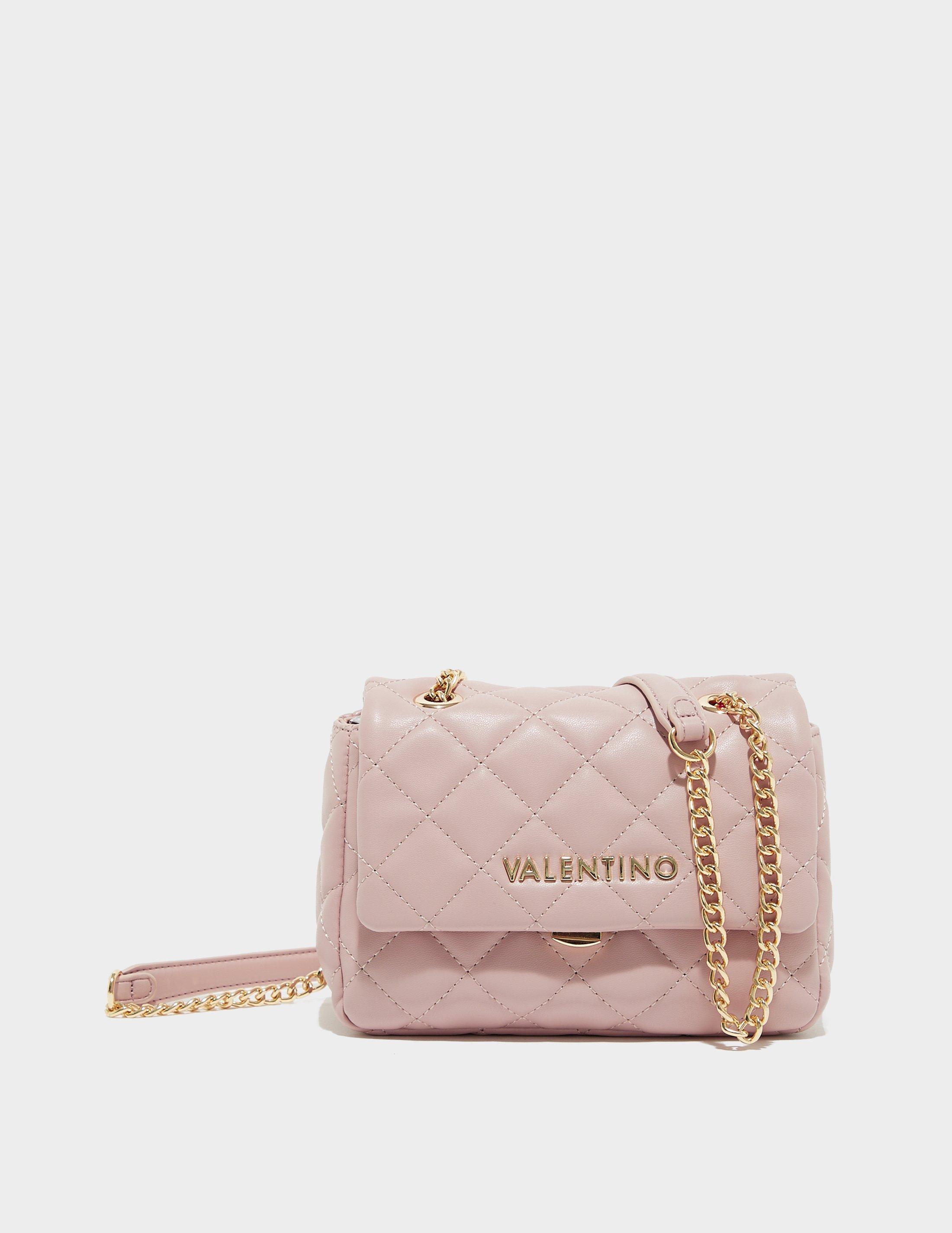 Valentino By Mario Valentino Ocarina Quilted Shoulder Bag Pink - Lyst