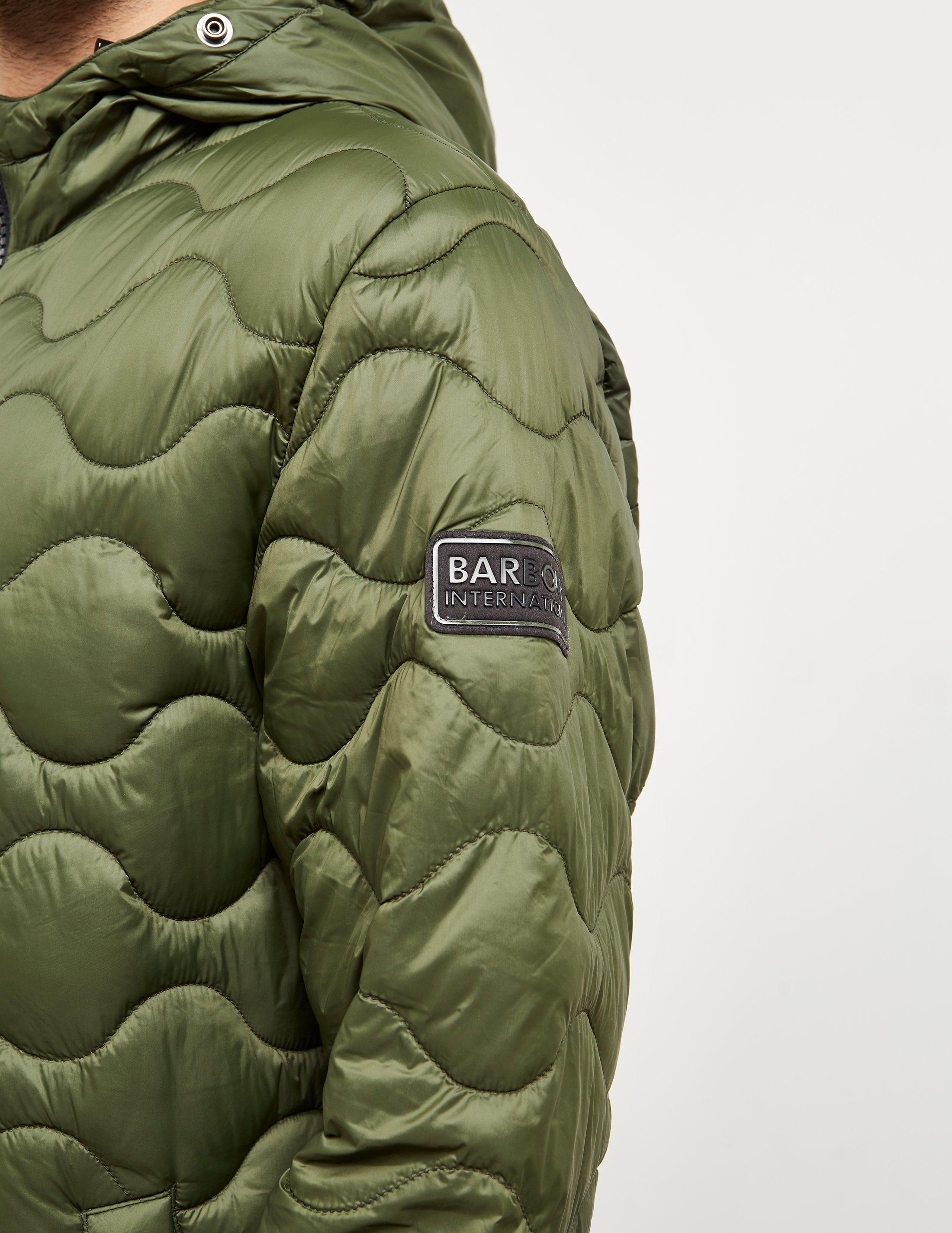 Barbour Onion Quilted Jacket Green for Men Lyst