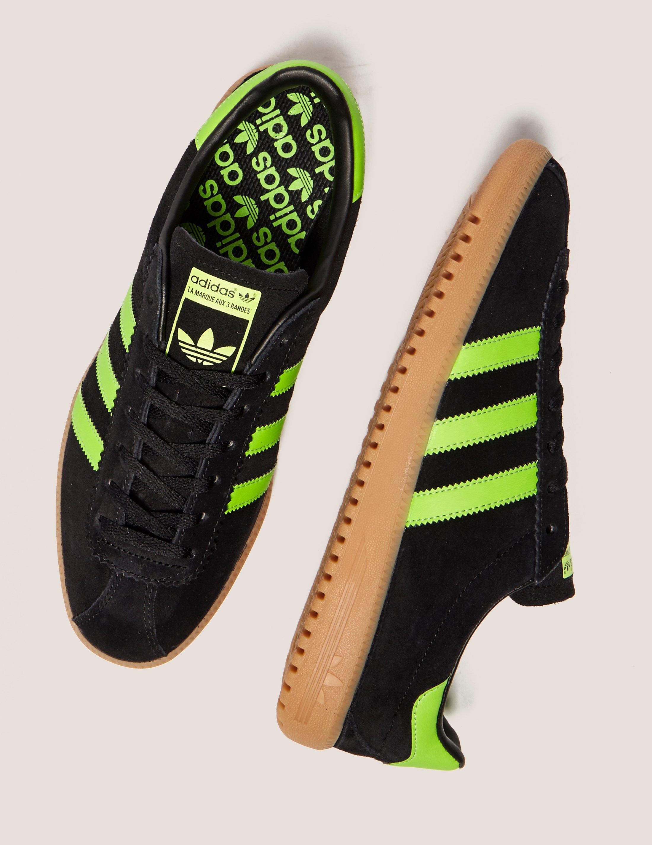 adidas bermuda black green