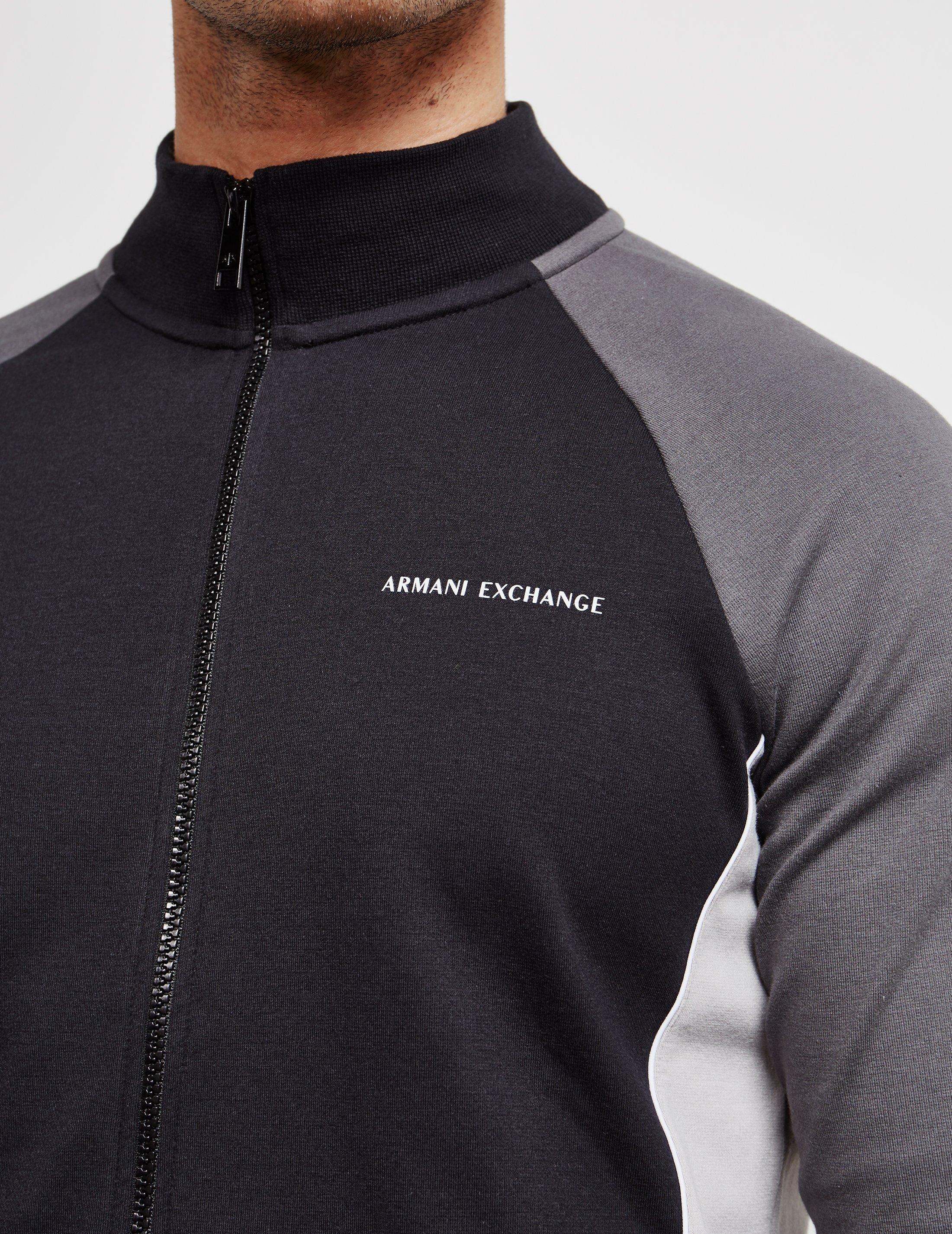 armani exchange track top