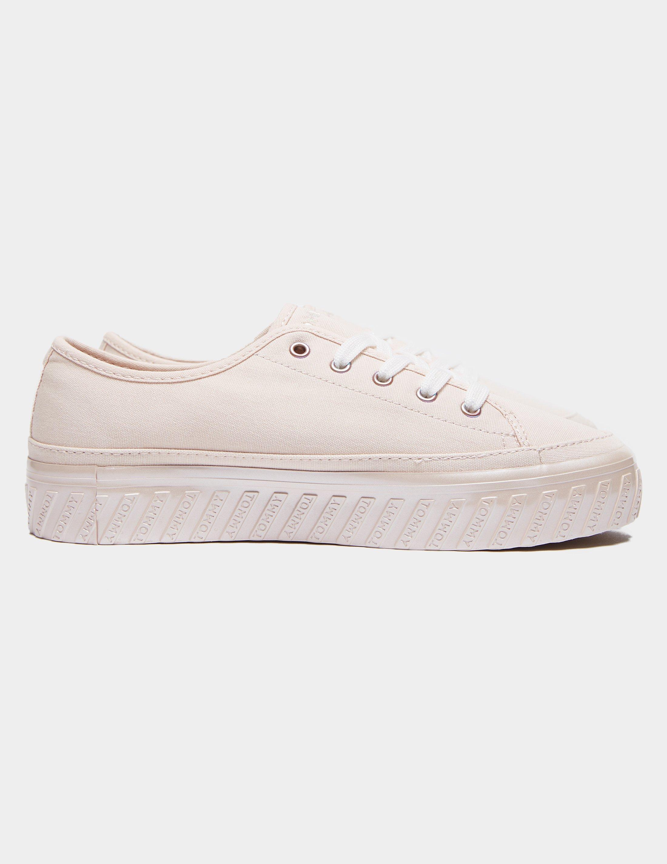 tommy hilfiger glitter platform trainers