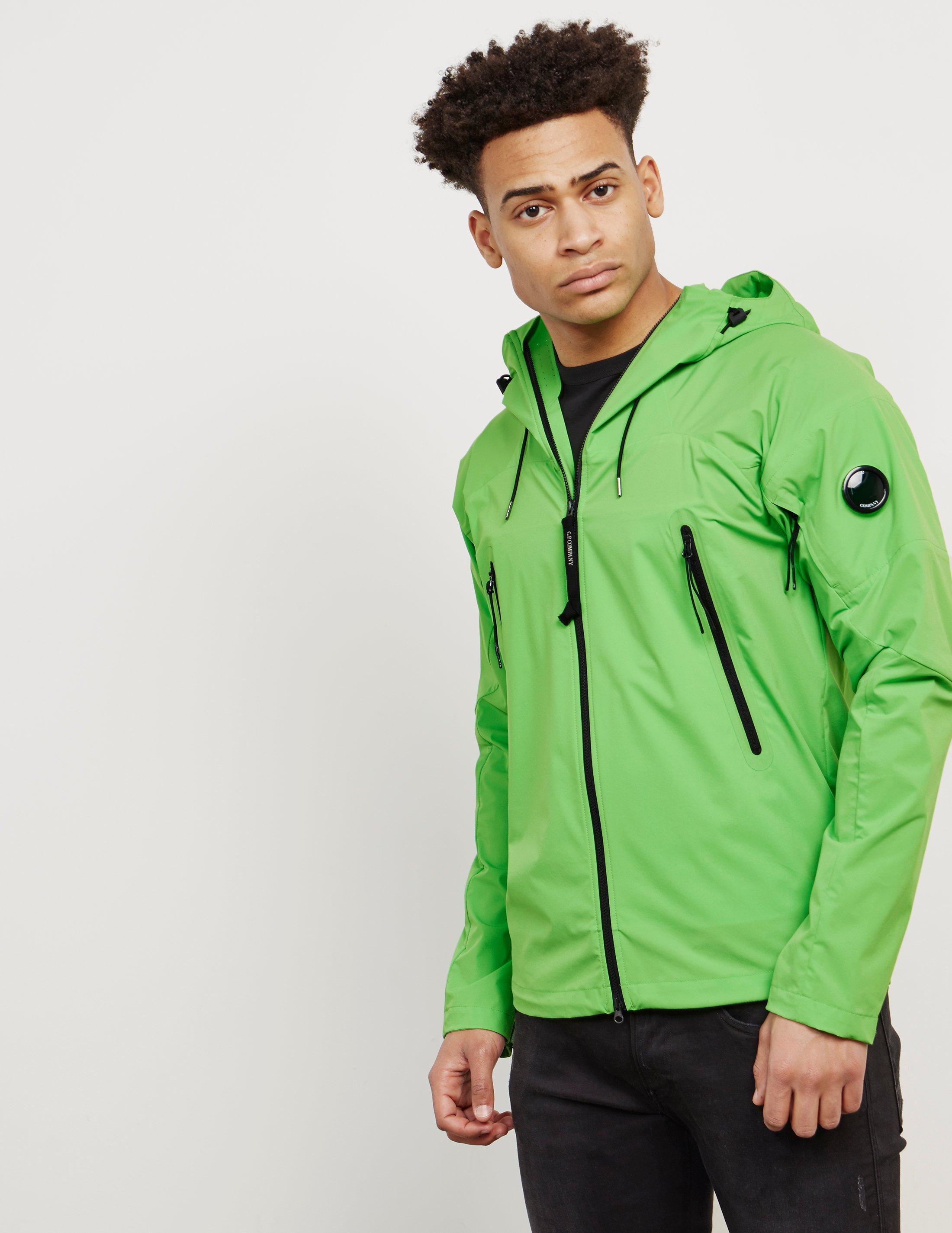 C.P. Company Synthetic Mens Protek Hooded Lightweight Jacket Bright Green/bright  Green for Men | Lyst