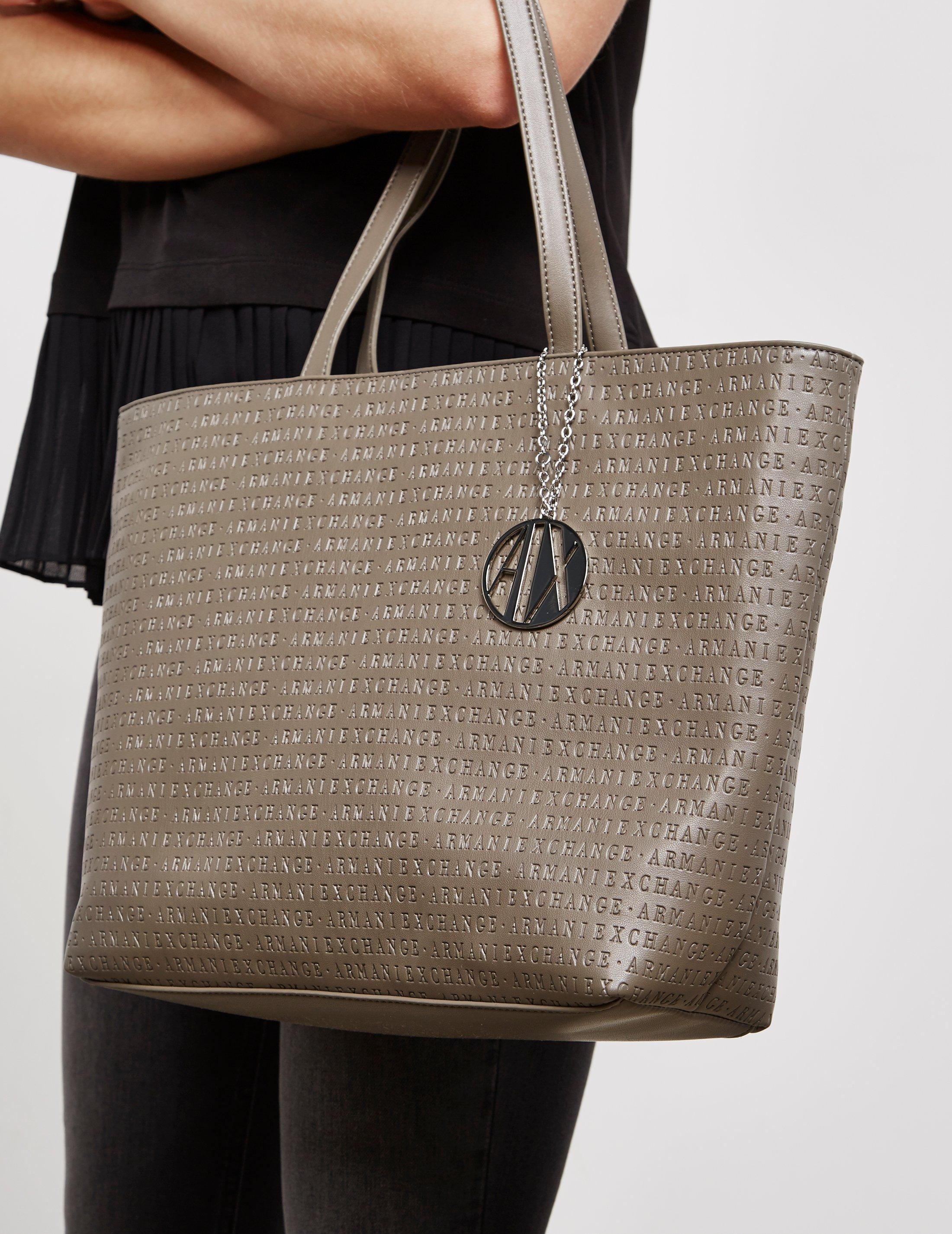armani exchange tote bags