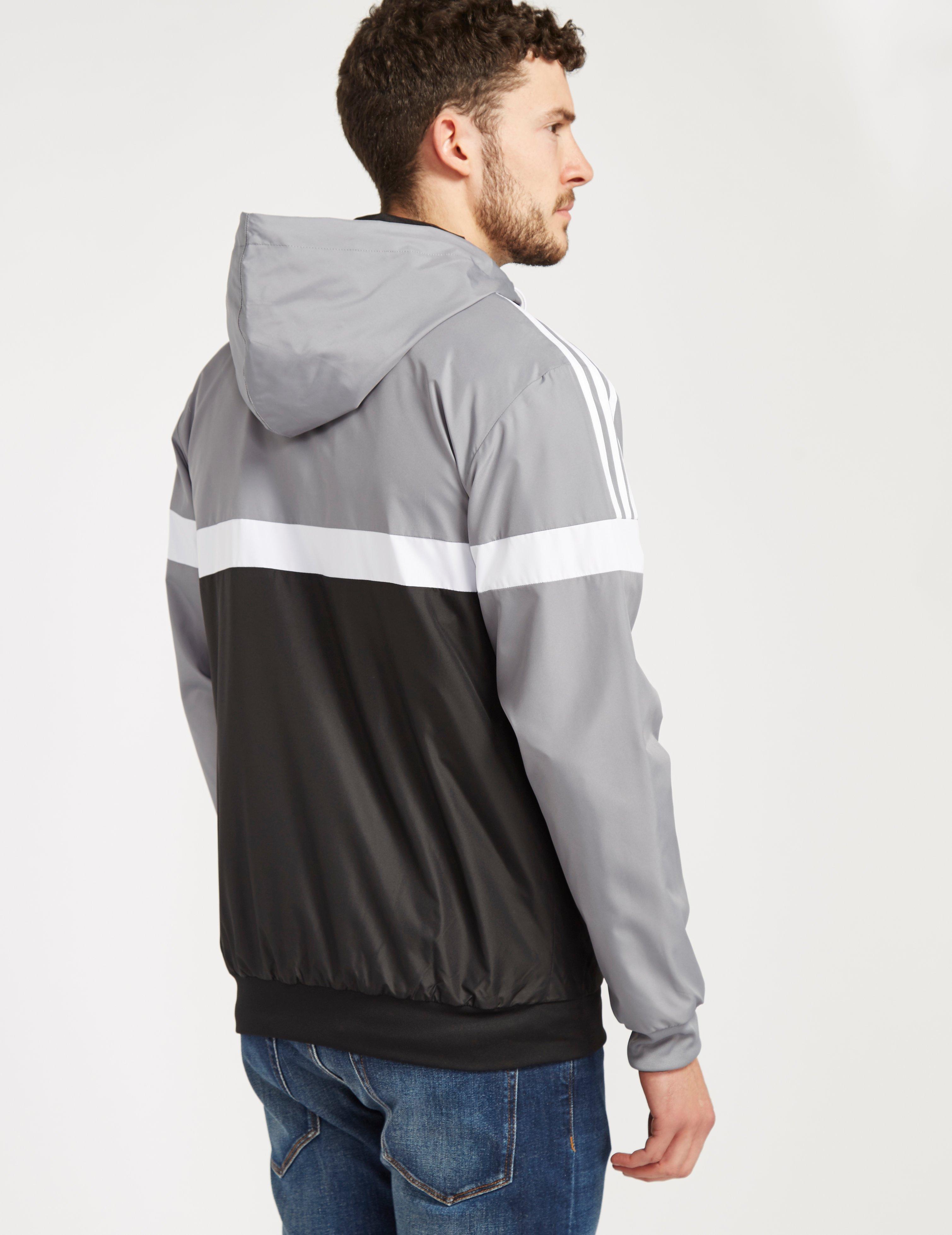adidas Originals Itasca Jacket in Grey/Black (Gray) for Men | Lyst