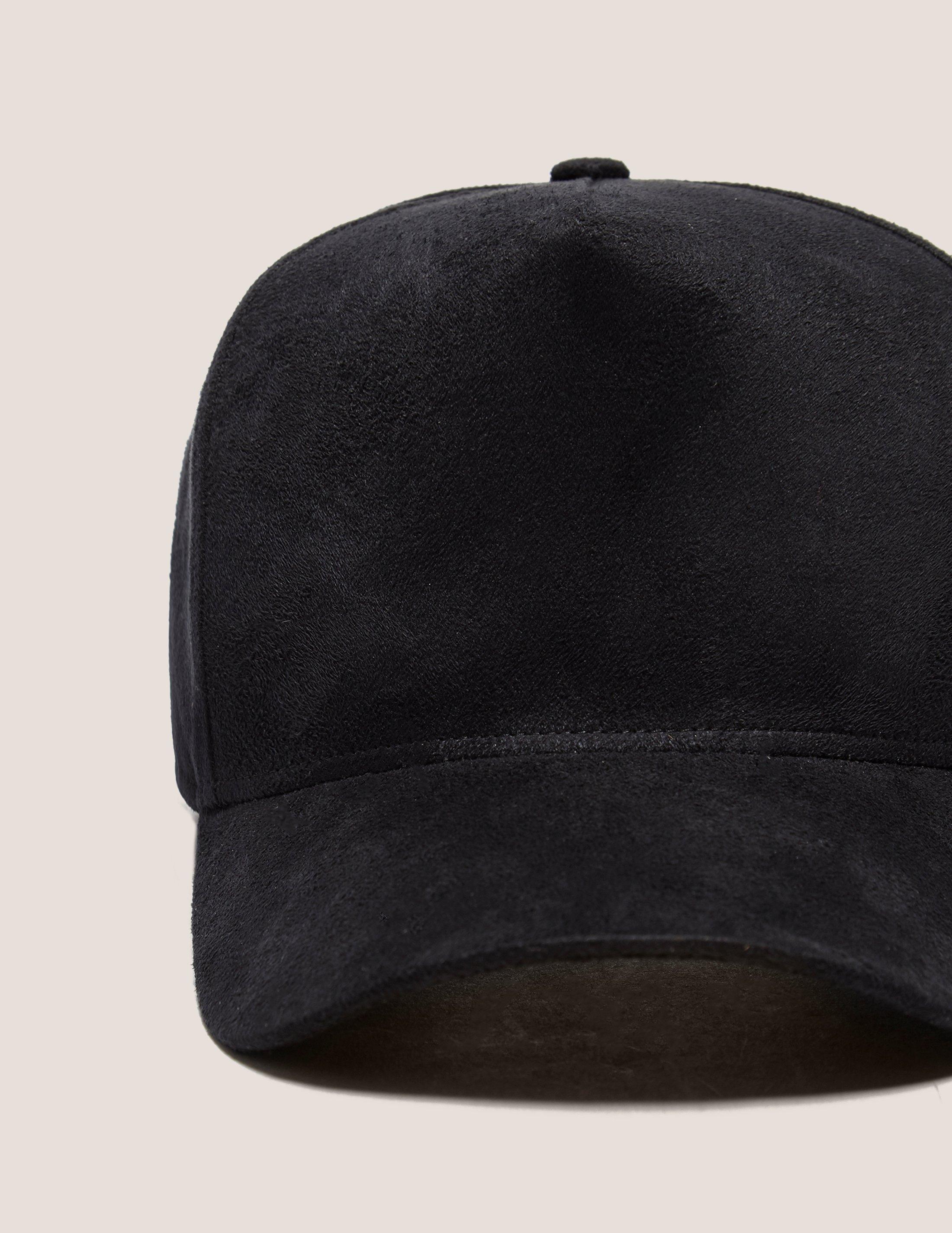 Represent Suede Cap in Black for Men | Lyst