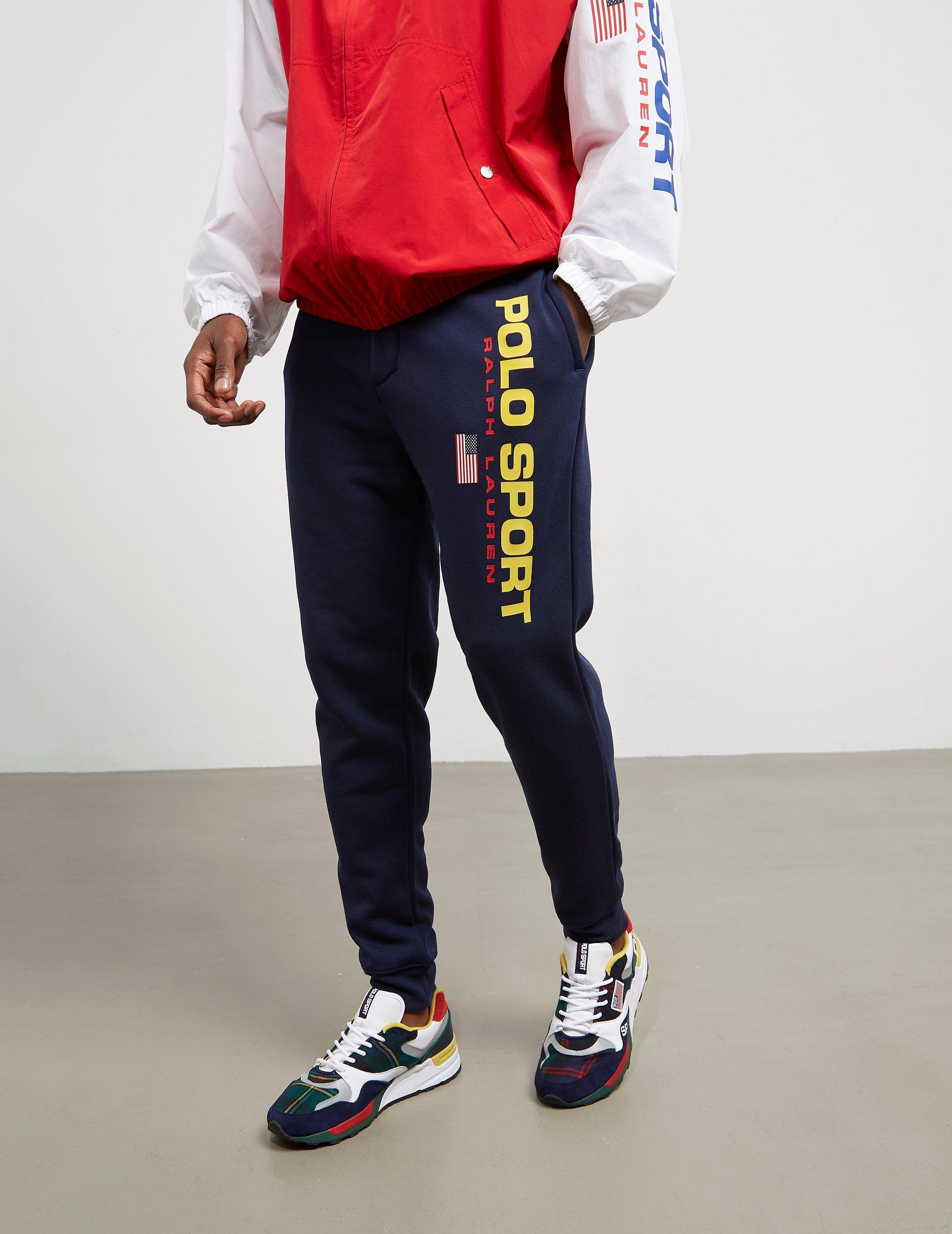 Polo Ralph Lauren Sport Fleece Track Pants Navy Blue | Lyst