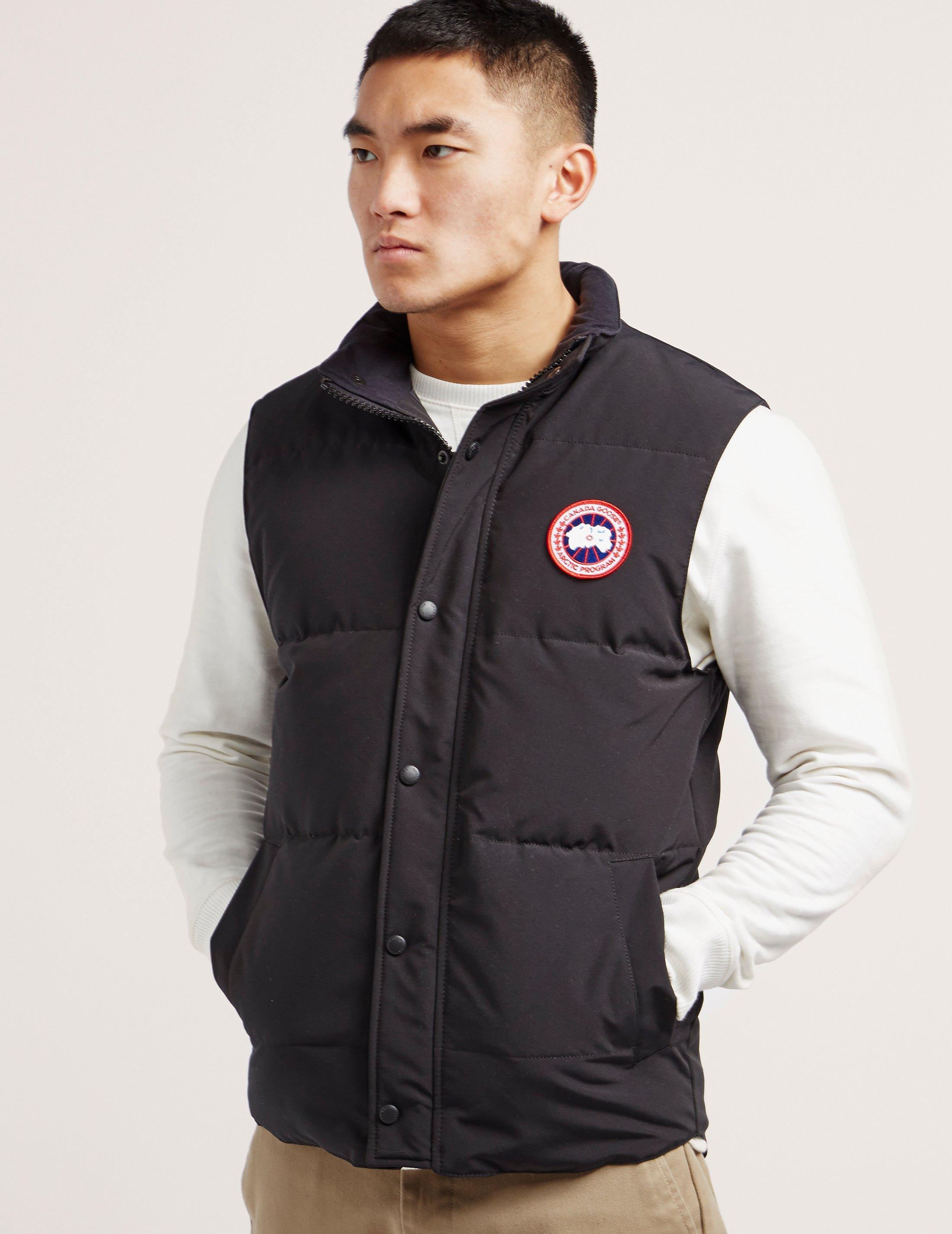 Canada Goose Goose Garson Vest in Black for Men | Lyst