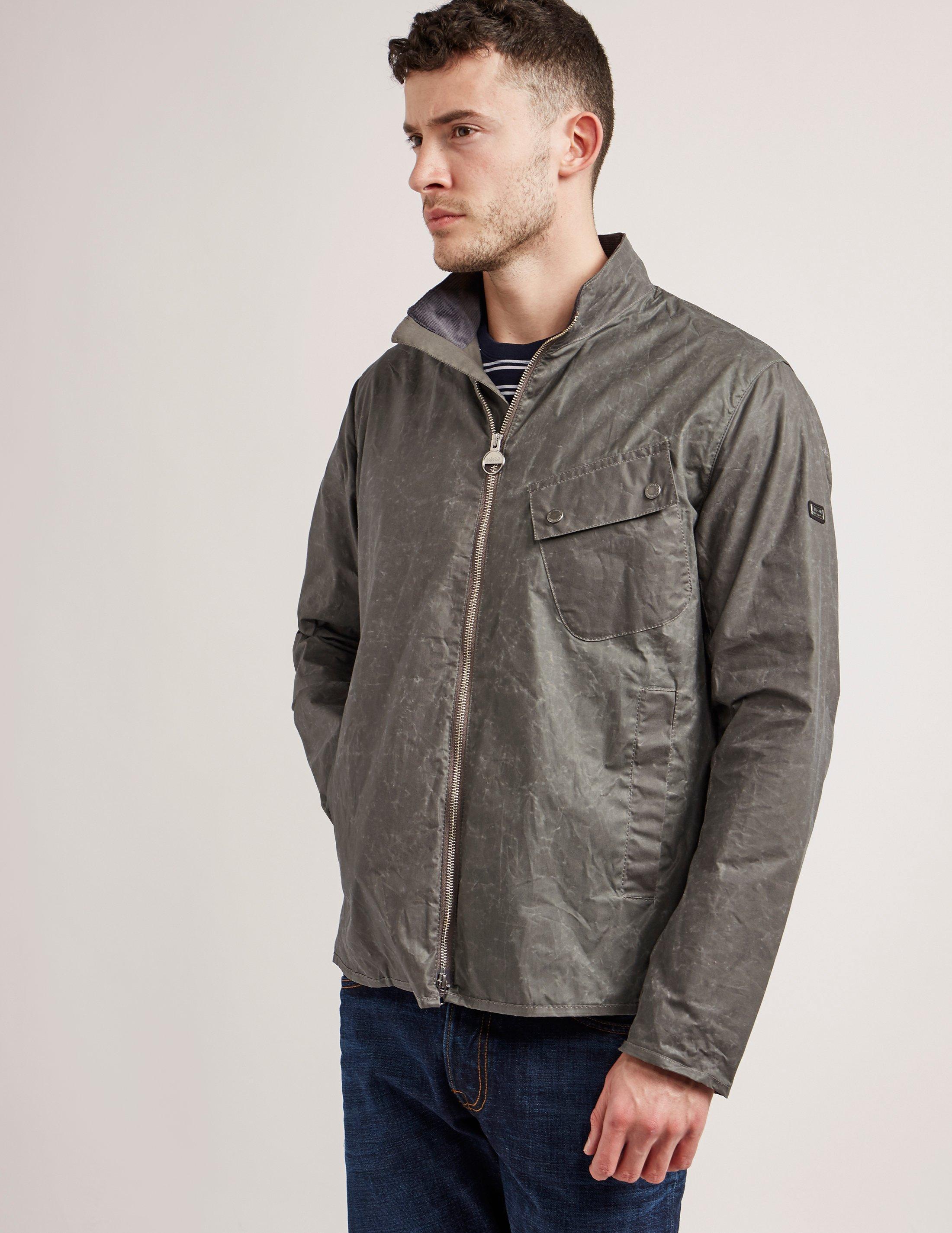 barbour dry wax jacket