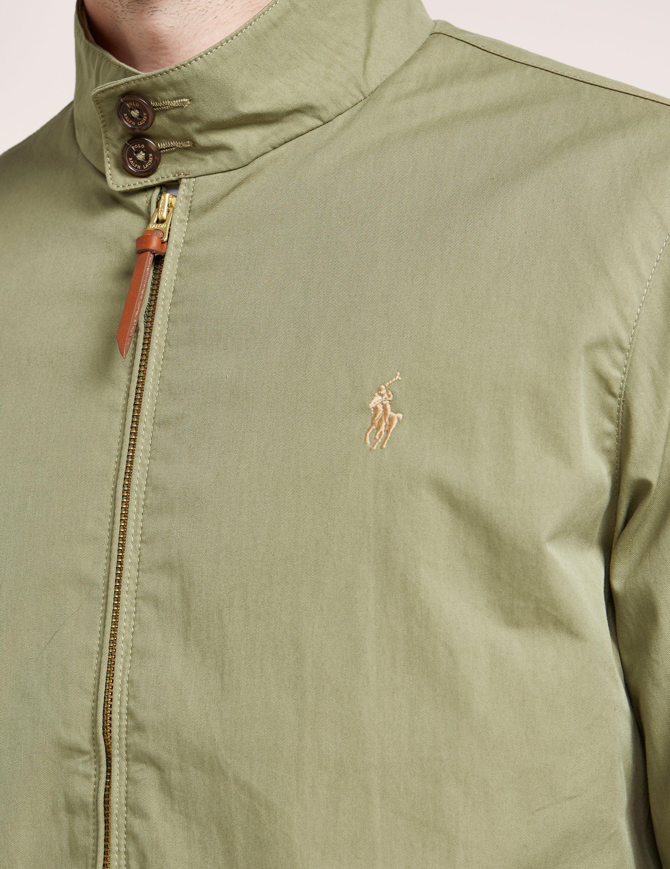 Polo Ralph Lauren Cotton Barracuda Jacket in Green for Men | Lyst