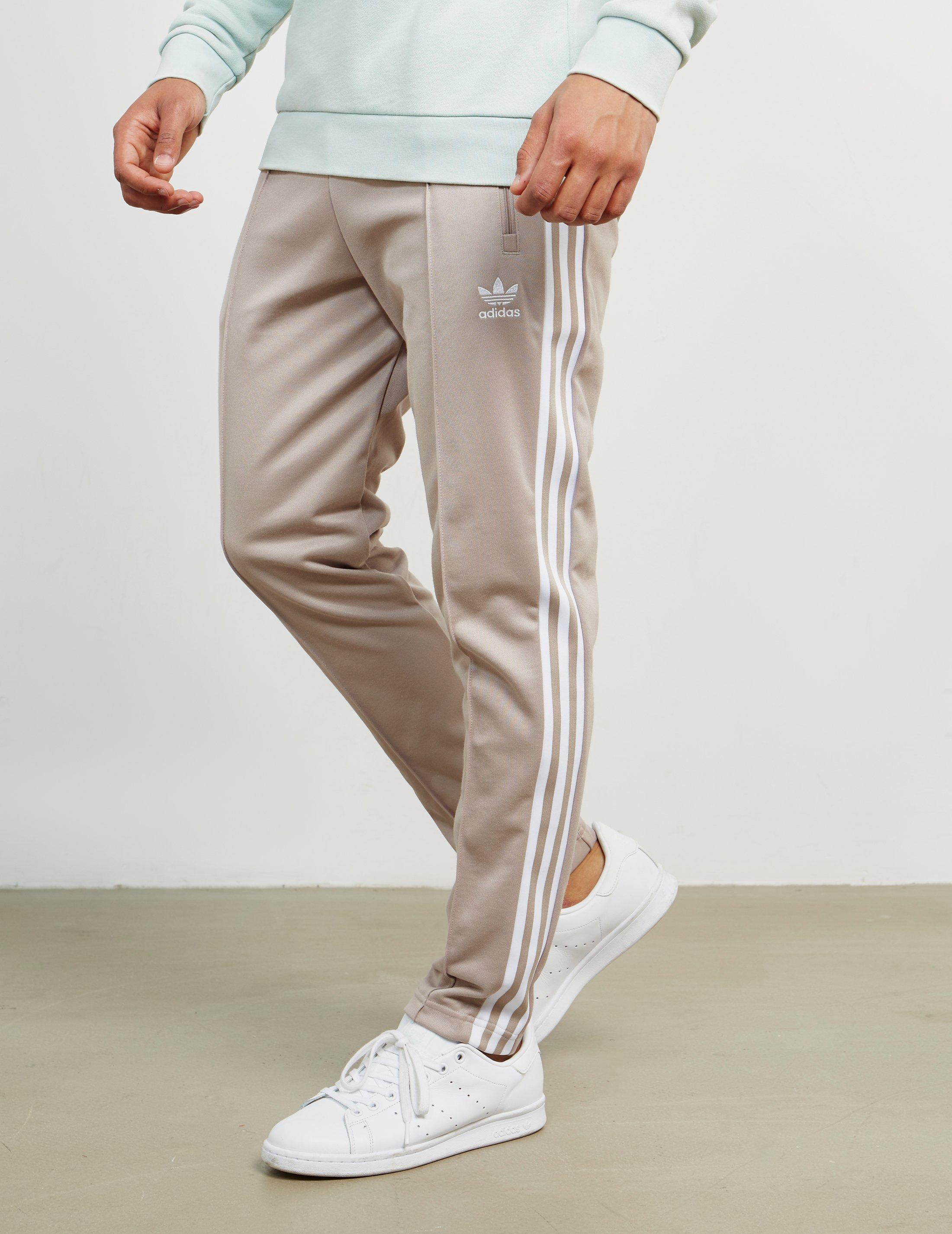 adidas beckenbauer pants vapour grey