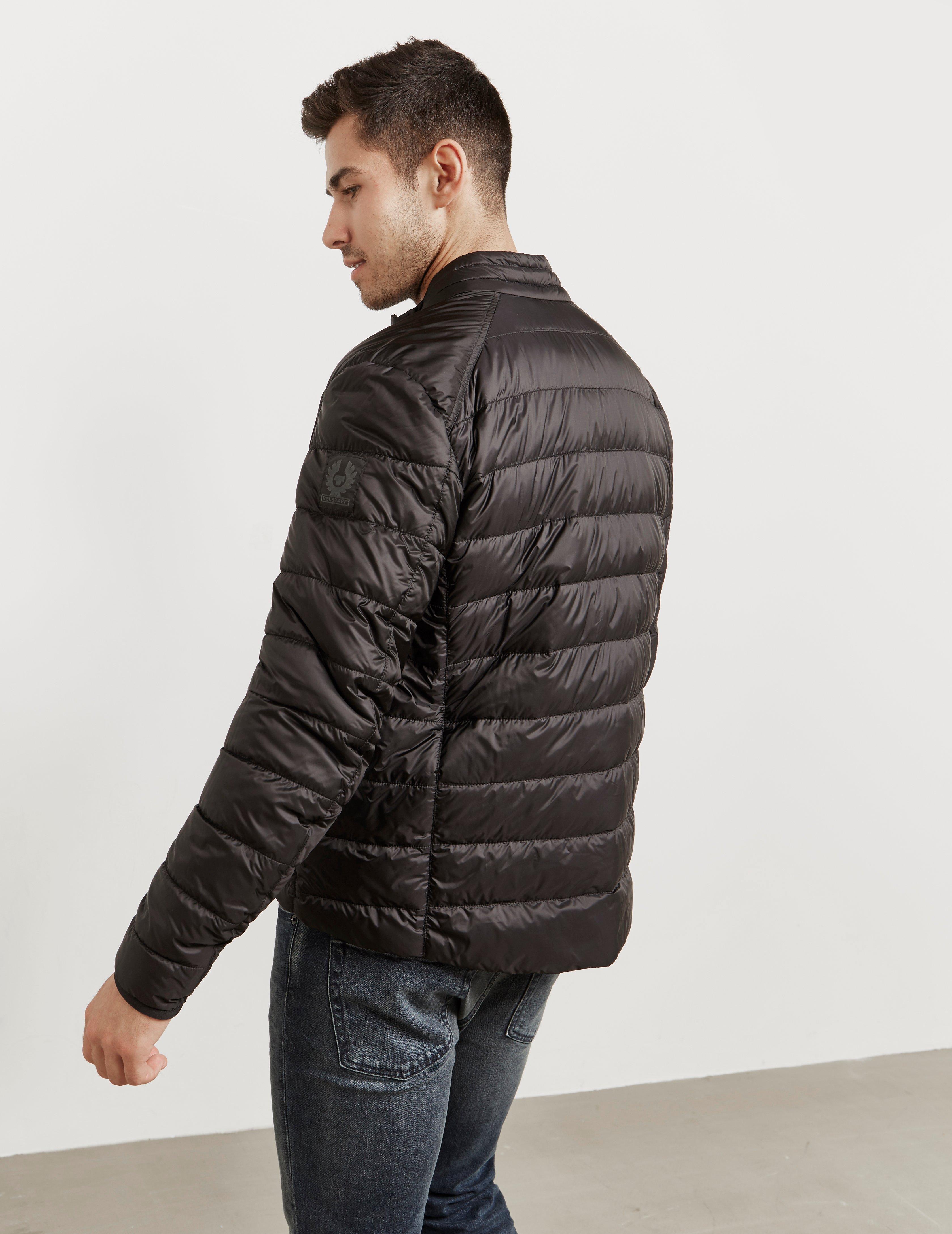Belstaff Synthetic Ryegate Quilted Down Jacket Black for Men - Lyst