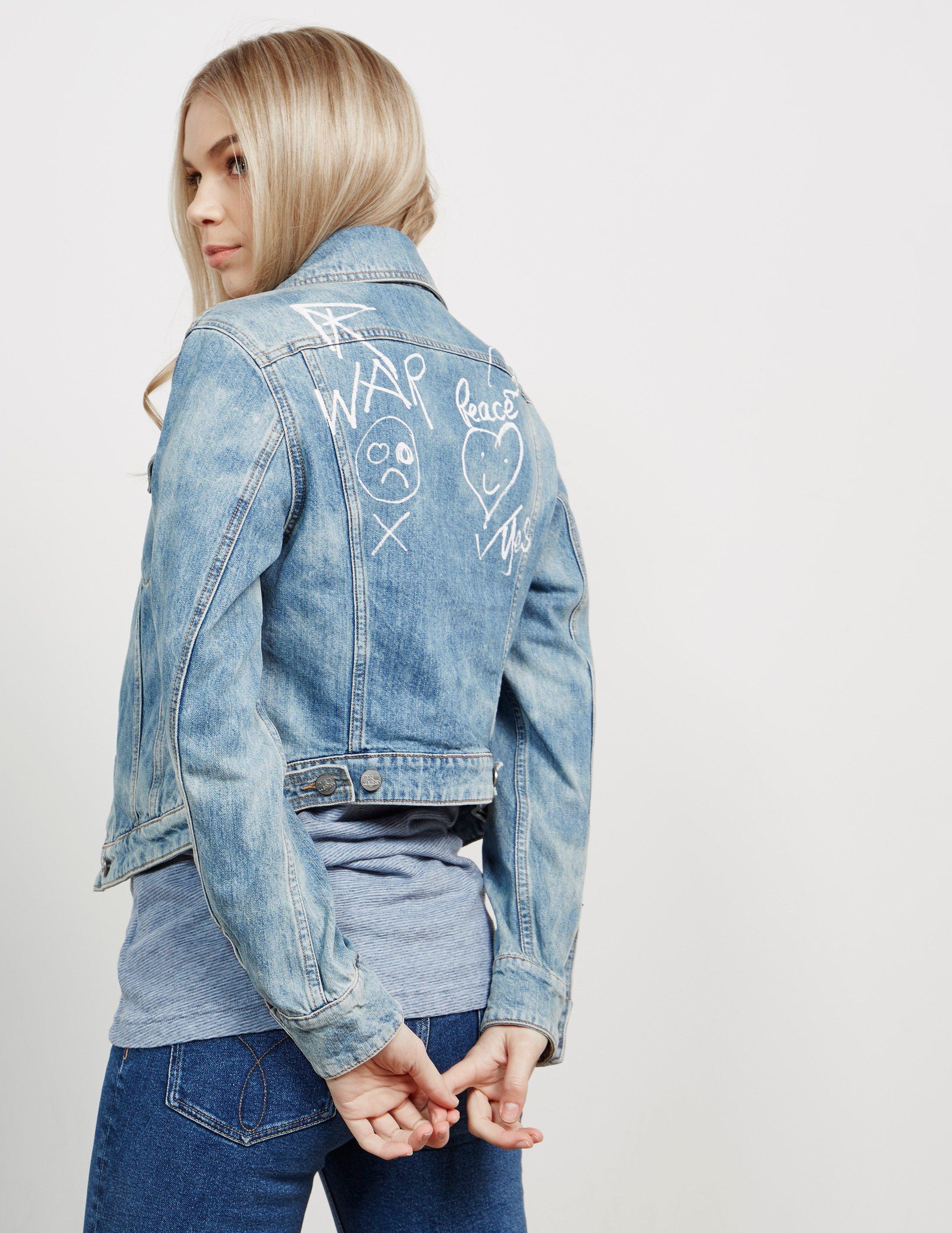 vivienne westwood anglomania denim jacket