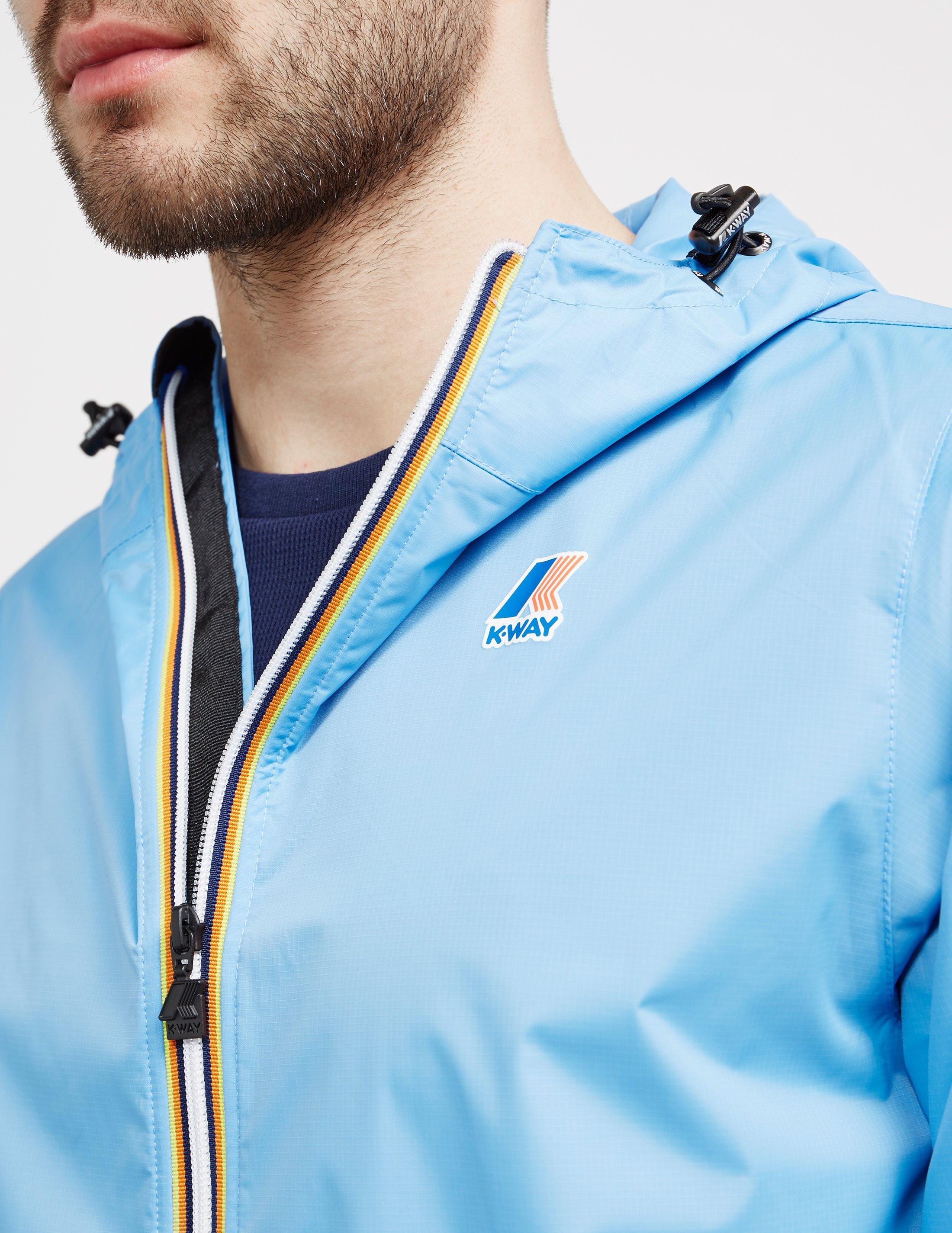 light blue lightweight jacket