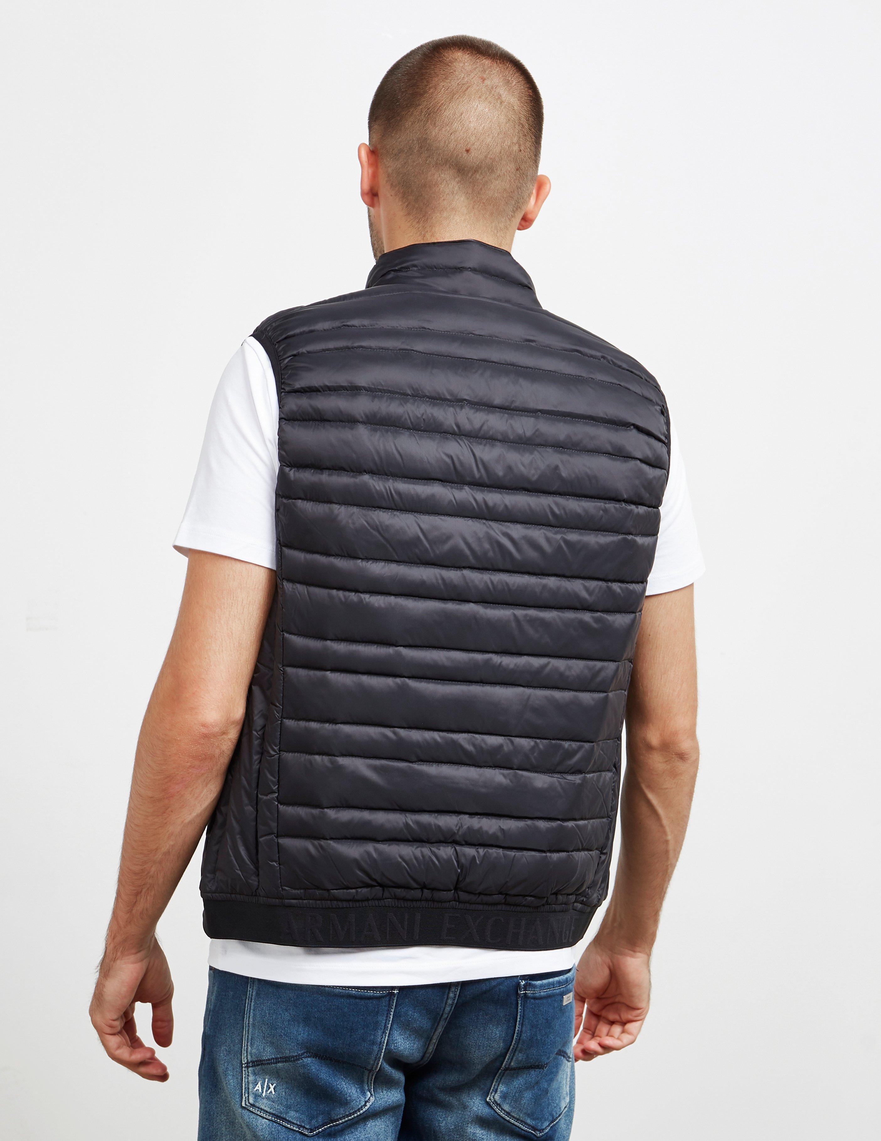 armani exchange lightweight down jacket