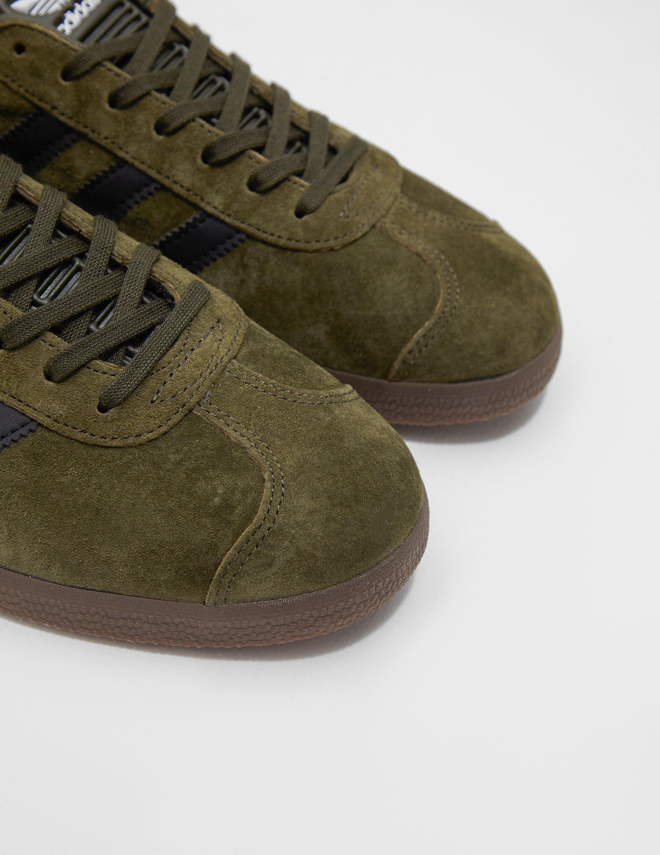 adidas Suede Gazelle in Night Cargo 