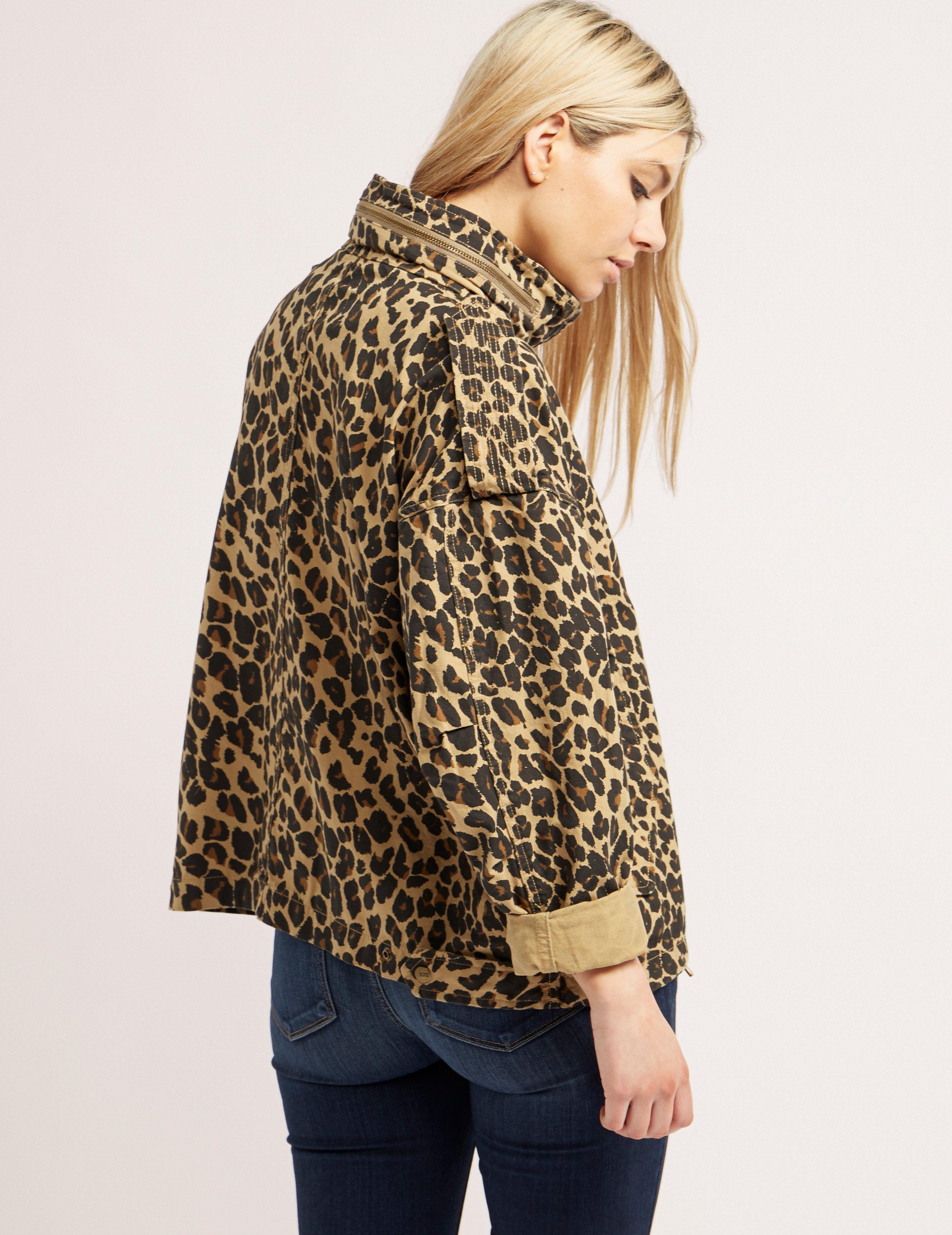 Maison Scotch Leopard Jacket - Lyst