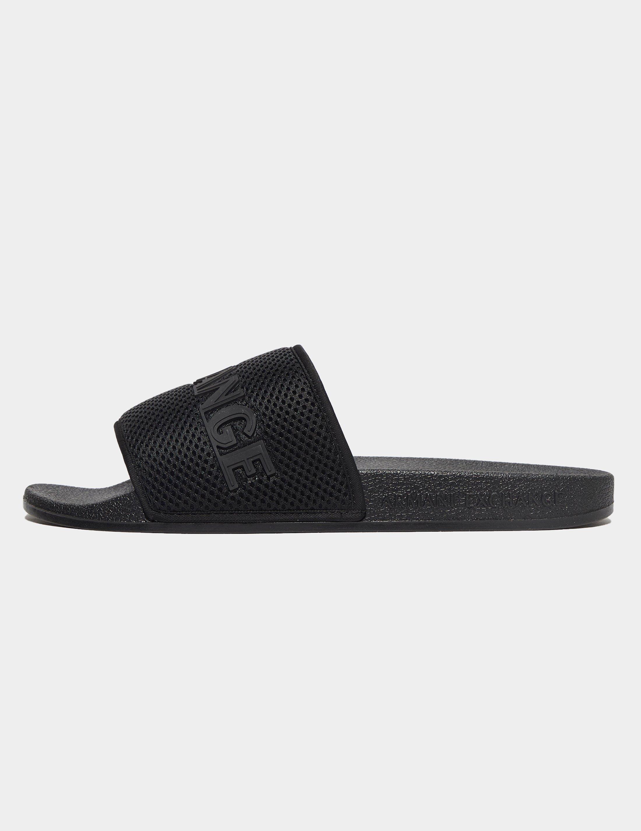 armani exchange slides mens
