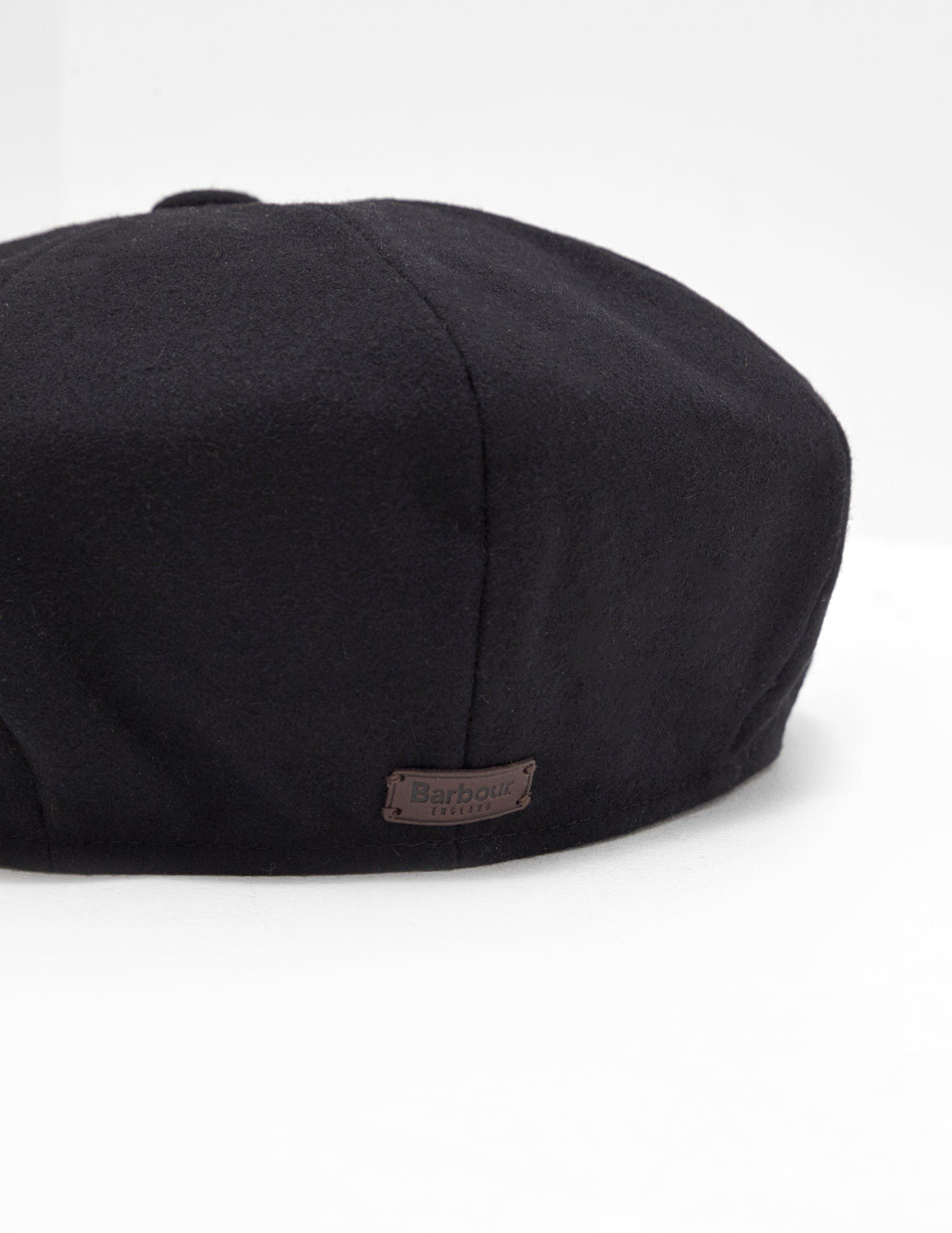barbour melton baker boy hat