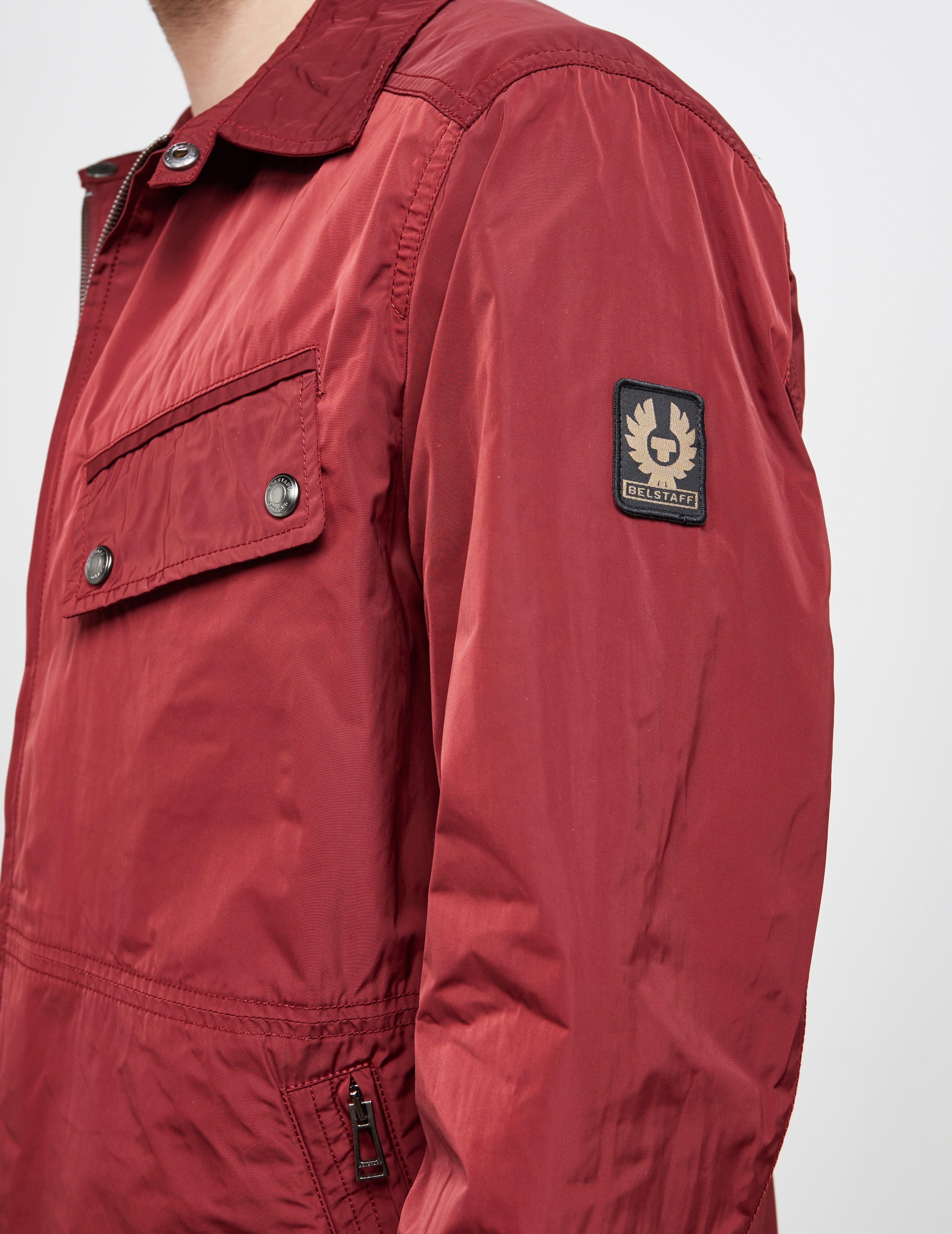 Belstaff Synthetic Camber Overshirt Red for Men - Lyst