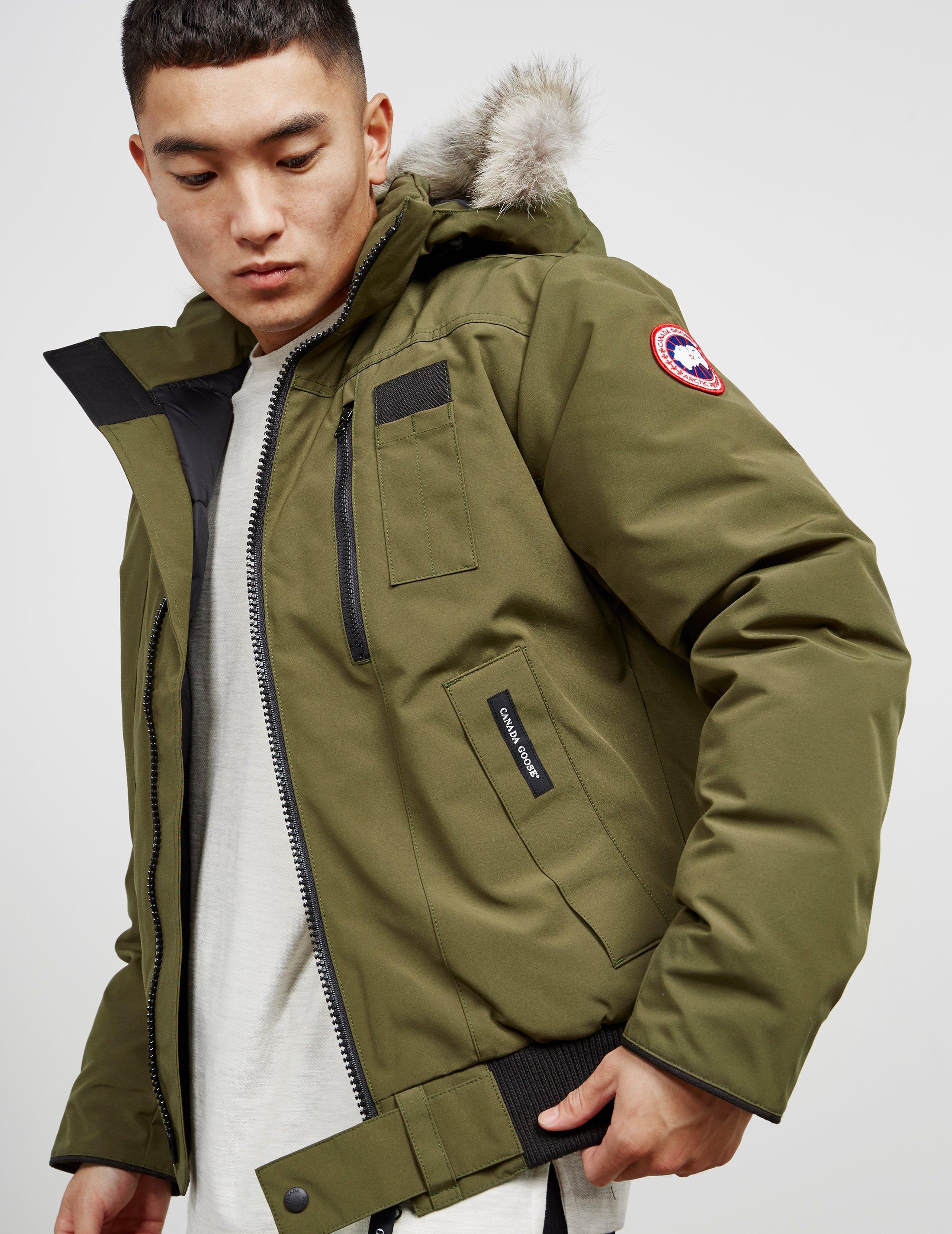 Canada Goose Goose Borden Padded Bomber Jacket Green for ...