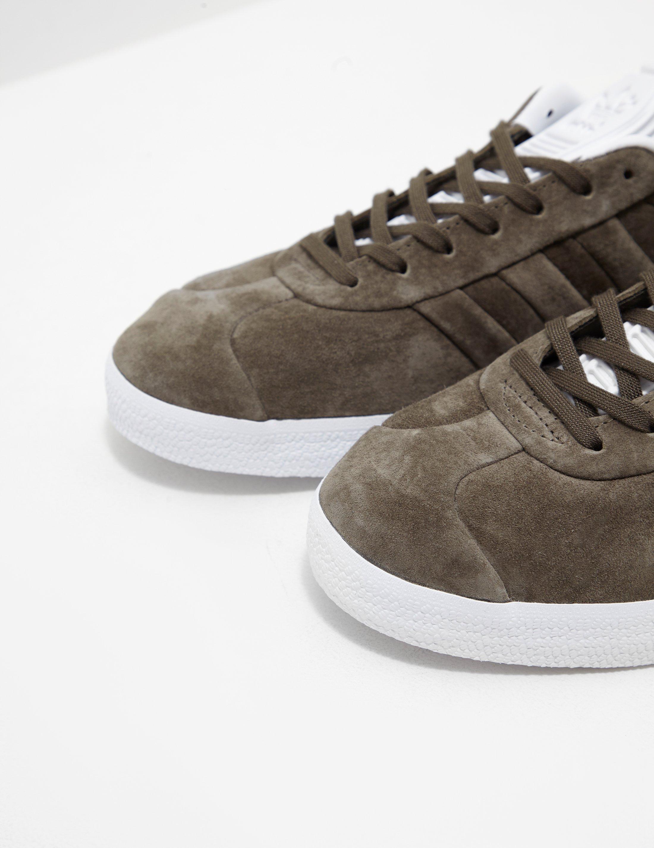 mens khaki gazelles