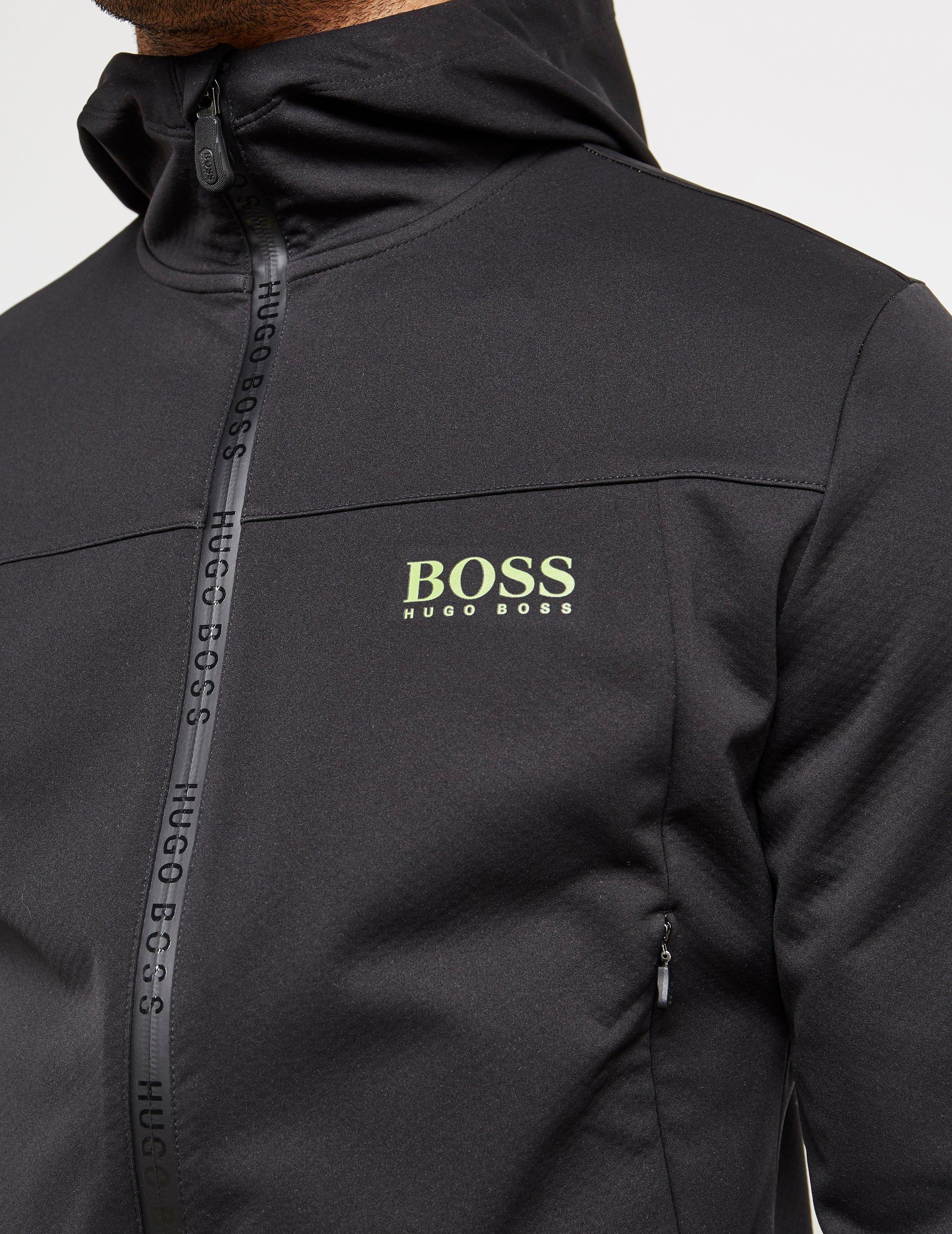 BOSS by HUGO BOSS Synthetic Mens Green Sytech Lightweight Shell Jacket Black  for Men | Lyst