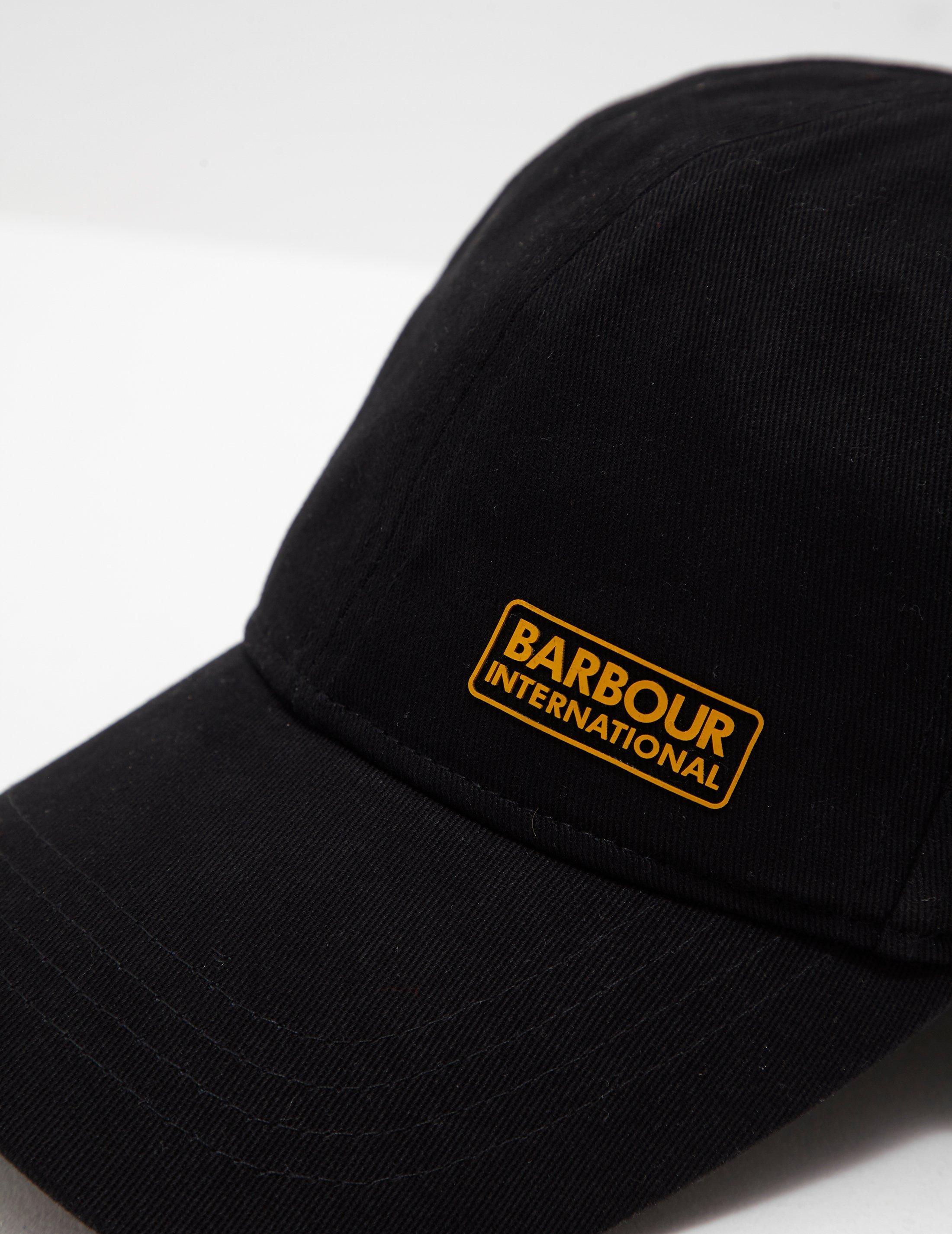 black barbour cap