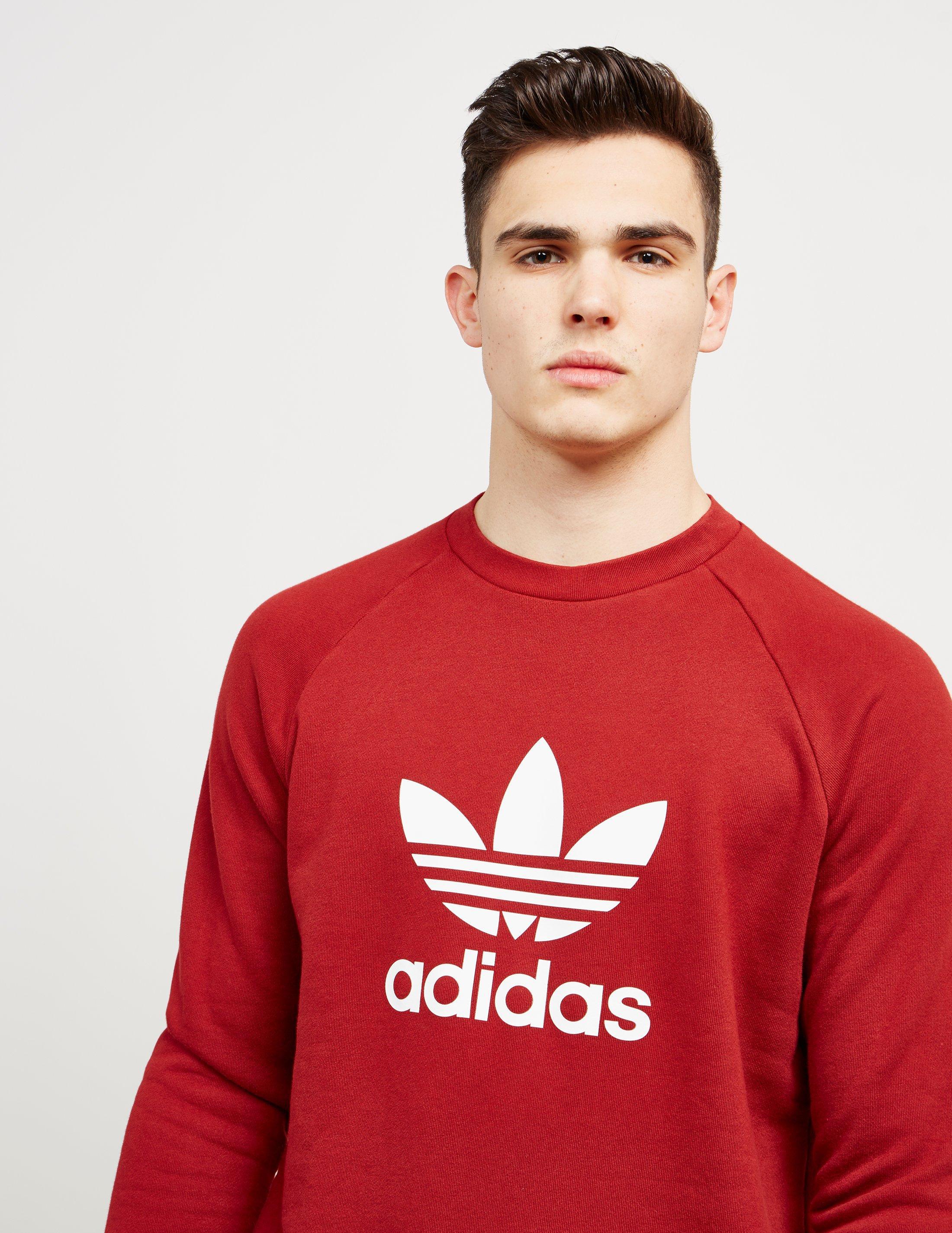 adidas originals men's trefoil crewneck sweatshirt