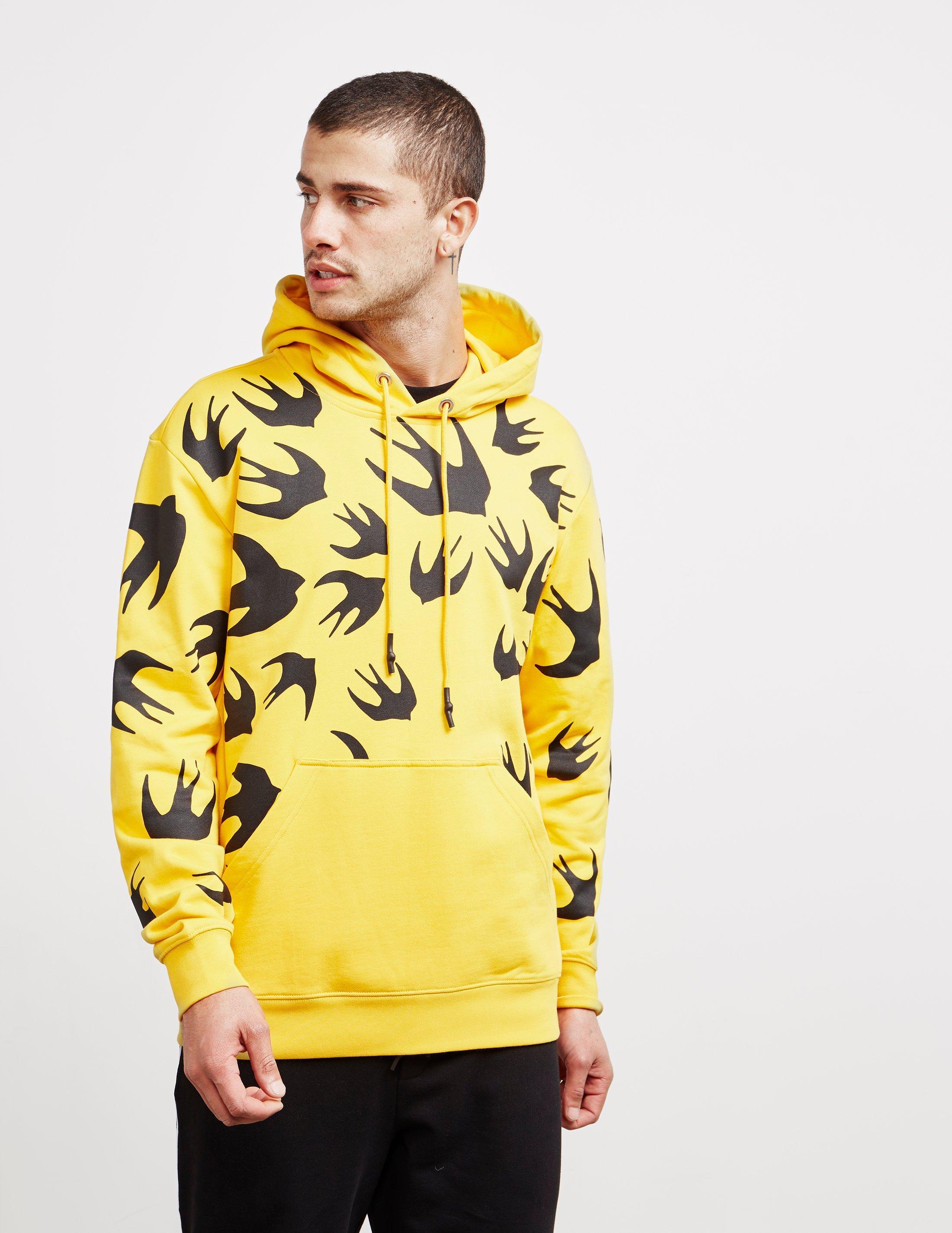 McQ Cotton Mens Swallow Hoodie Yellow for Men | Lyst