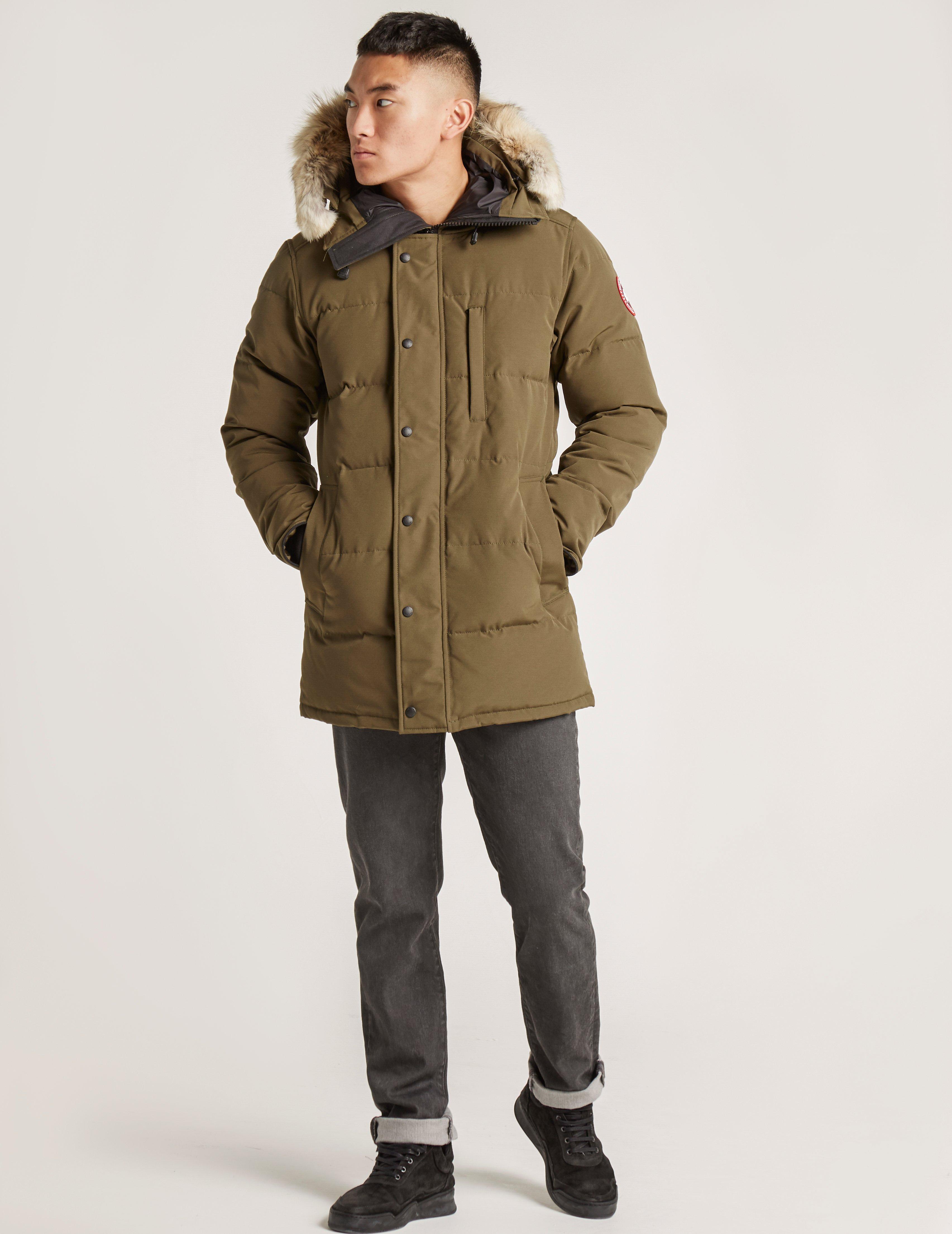 Mens green canada goose parka Clearance