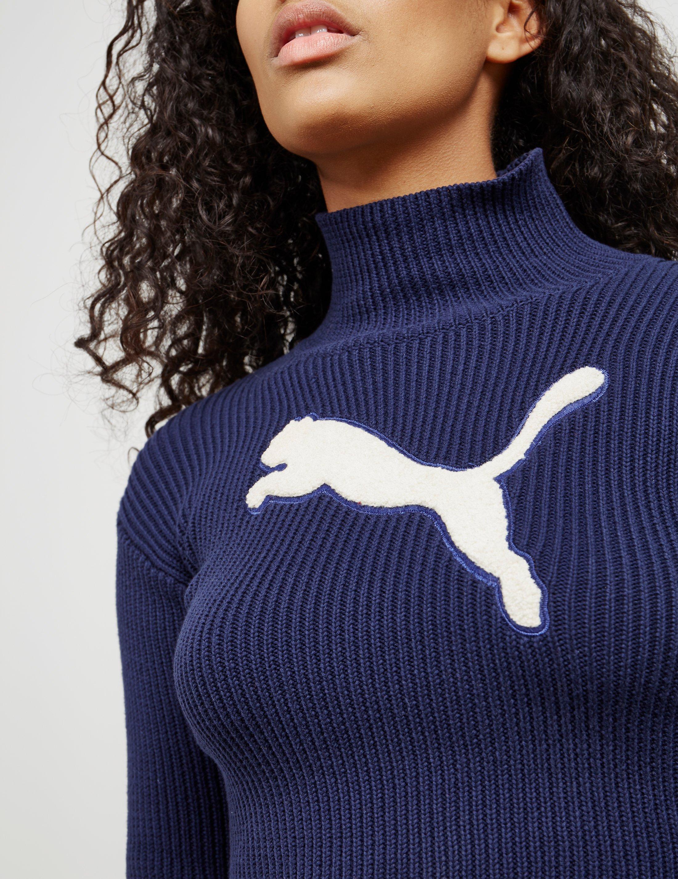 puma blue jumper