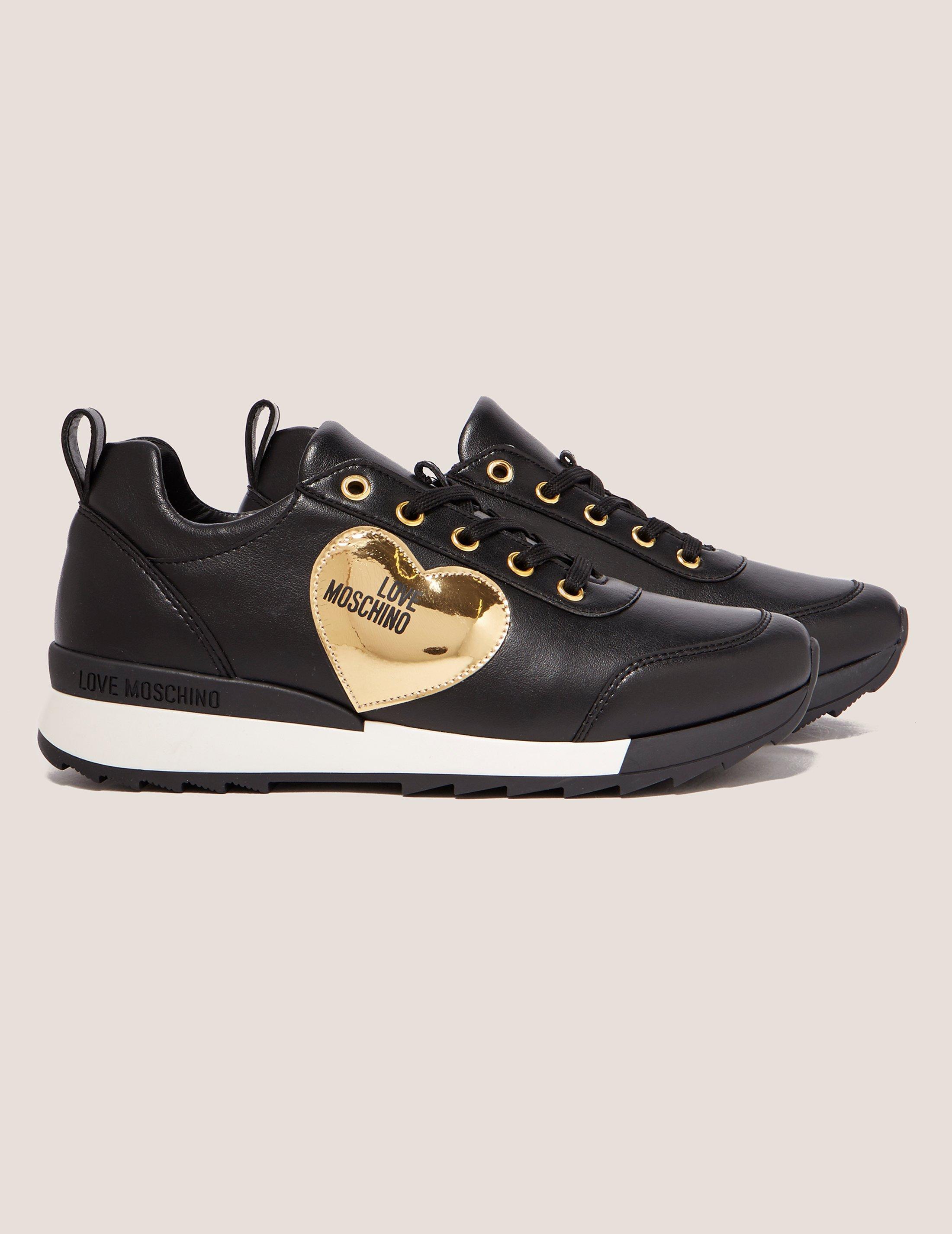 love moschino heart sneakers