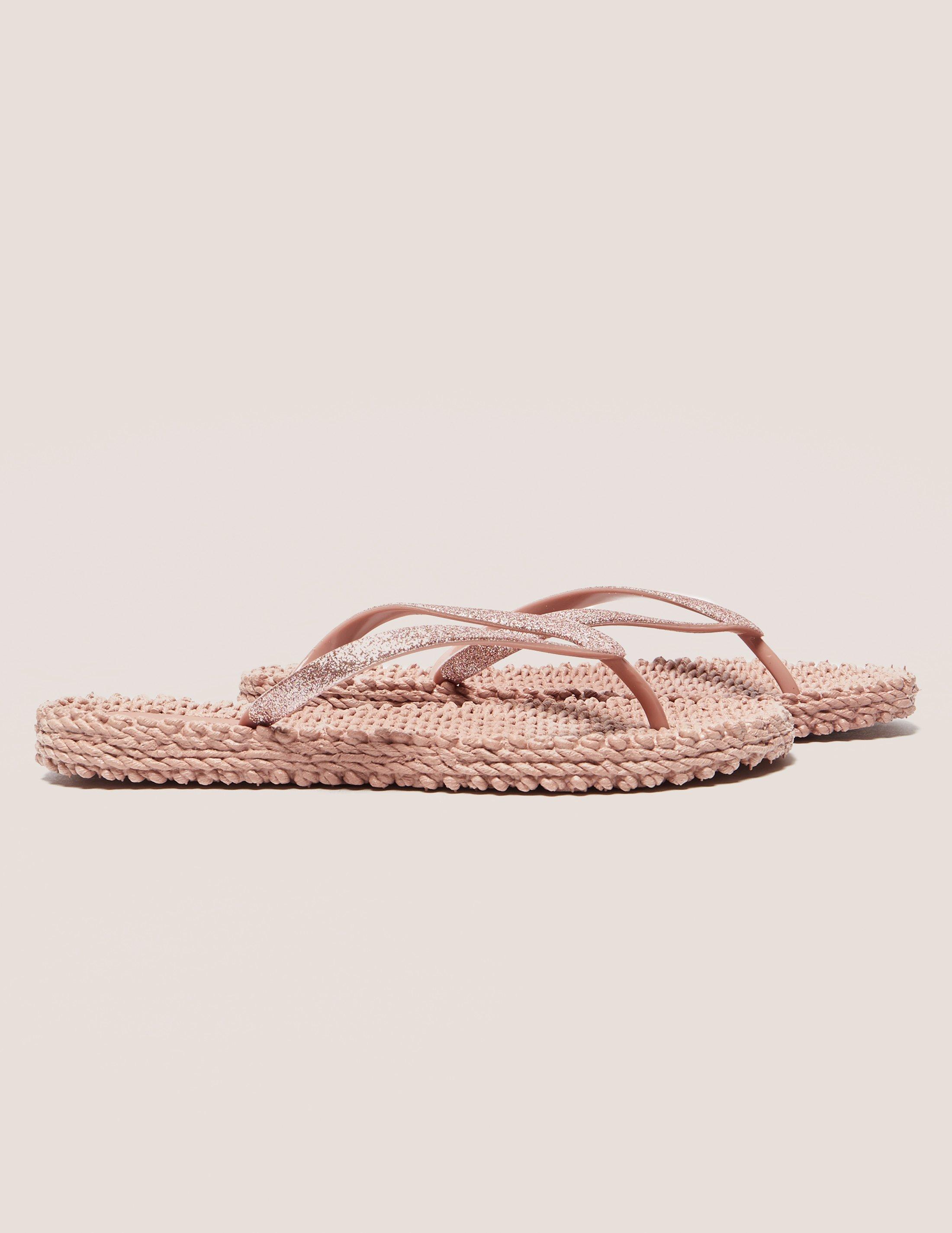 Ilse Jacobsen Glitter Flip Flops Pink - Lyst