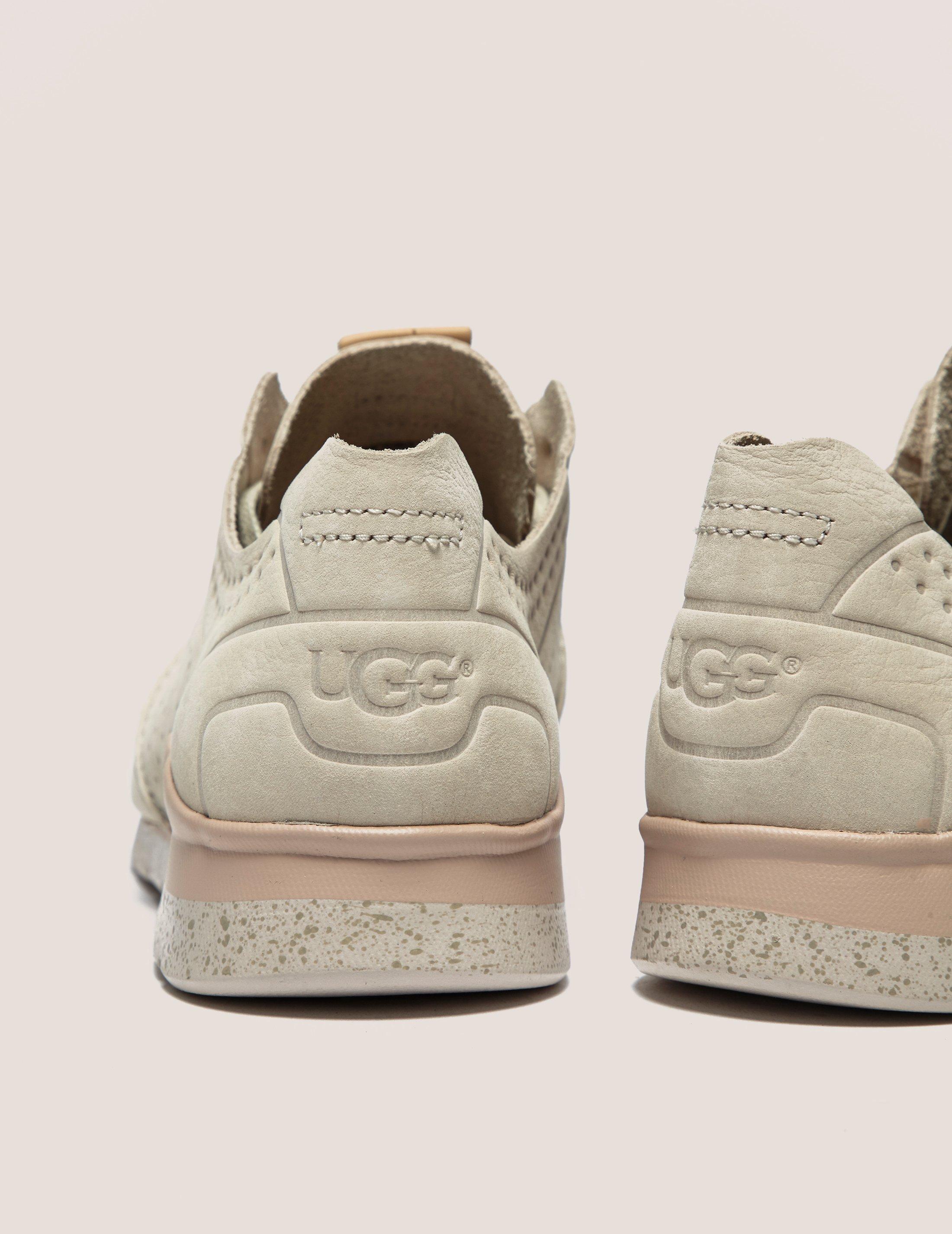 UGG Leather Womens Treadlite Trainer Cream in Natural Lyst