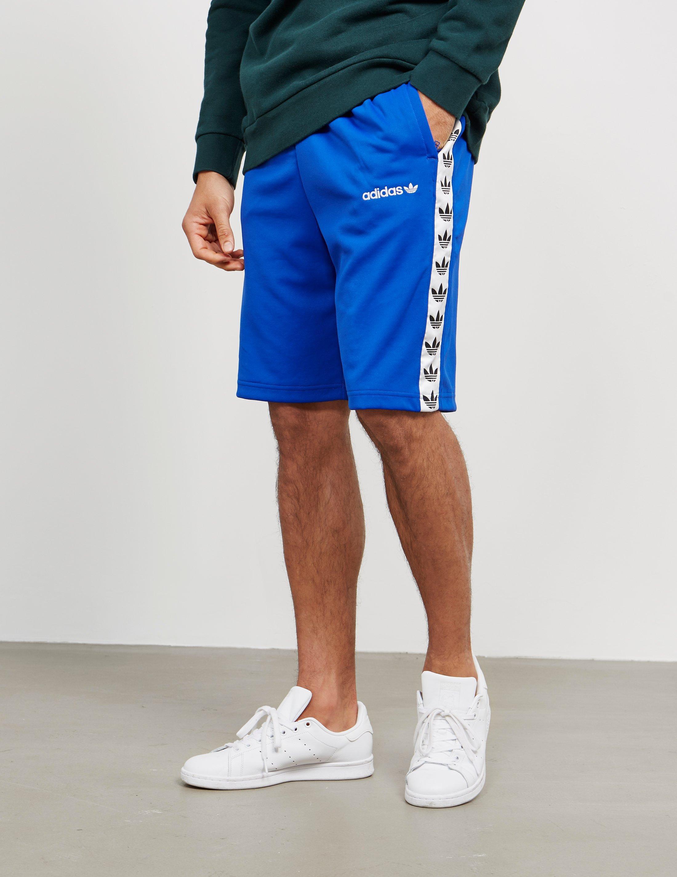 adidas Originals Mens Tape Shorts Blue/blue for Men | Lyst