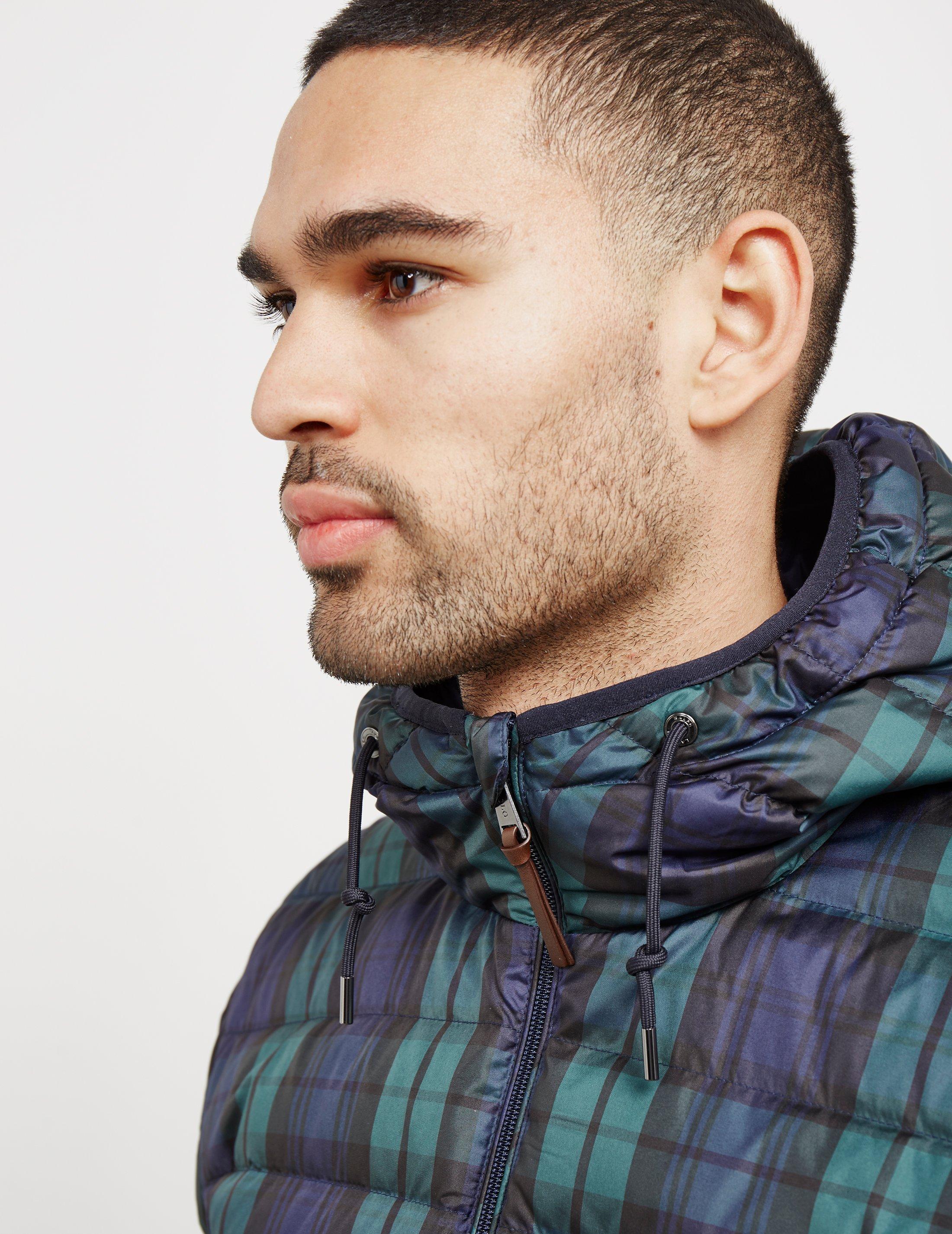 polo ralph lauren lightweight down puffer jacket hooded packable in navy