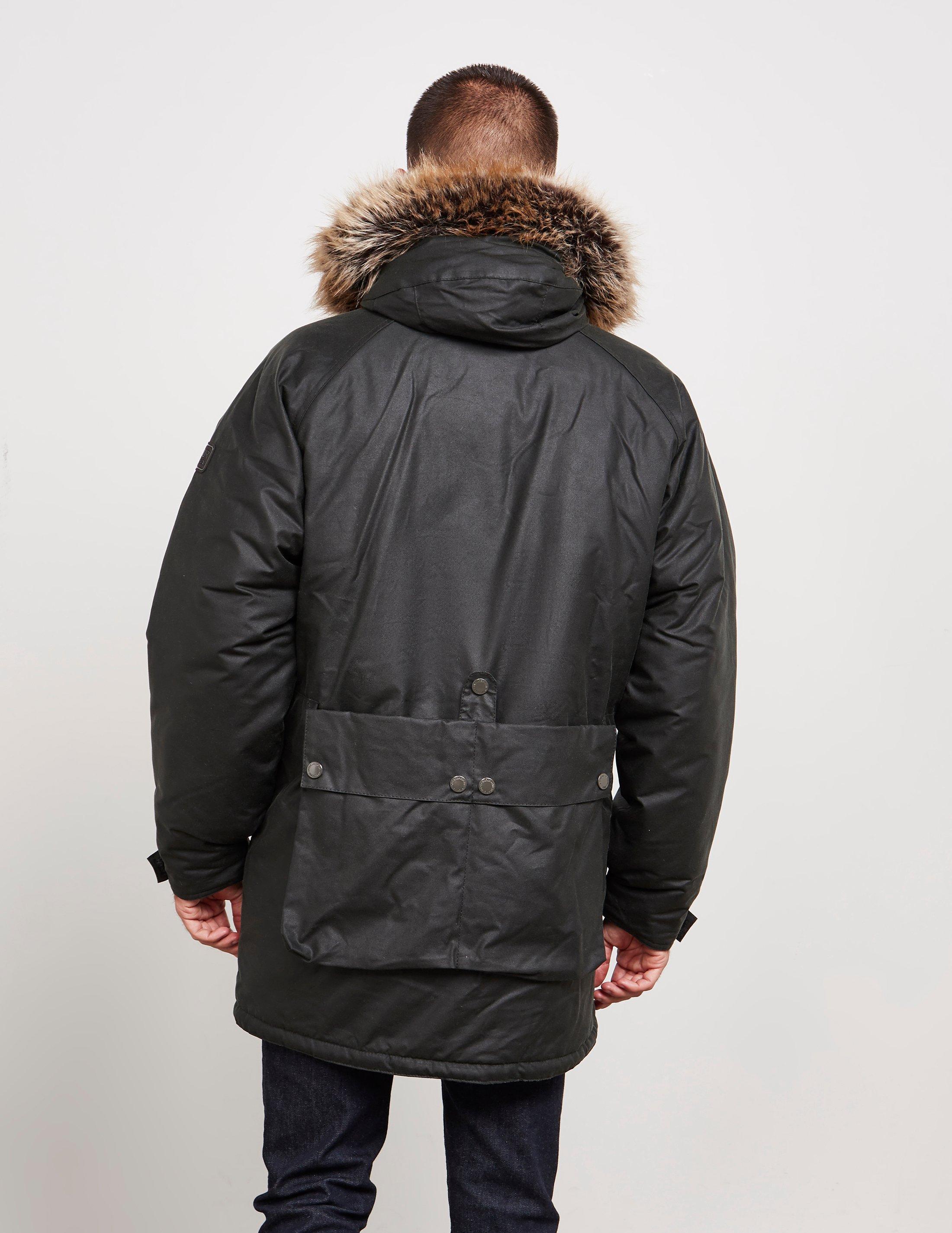 wax parka jacket