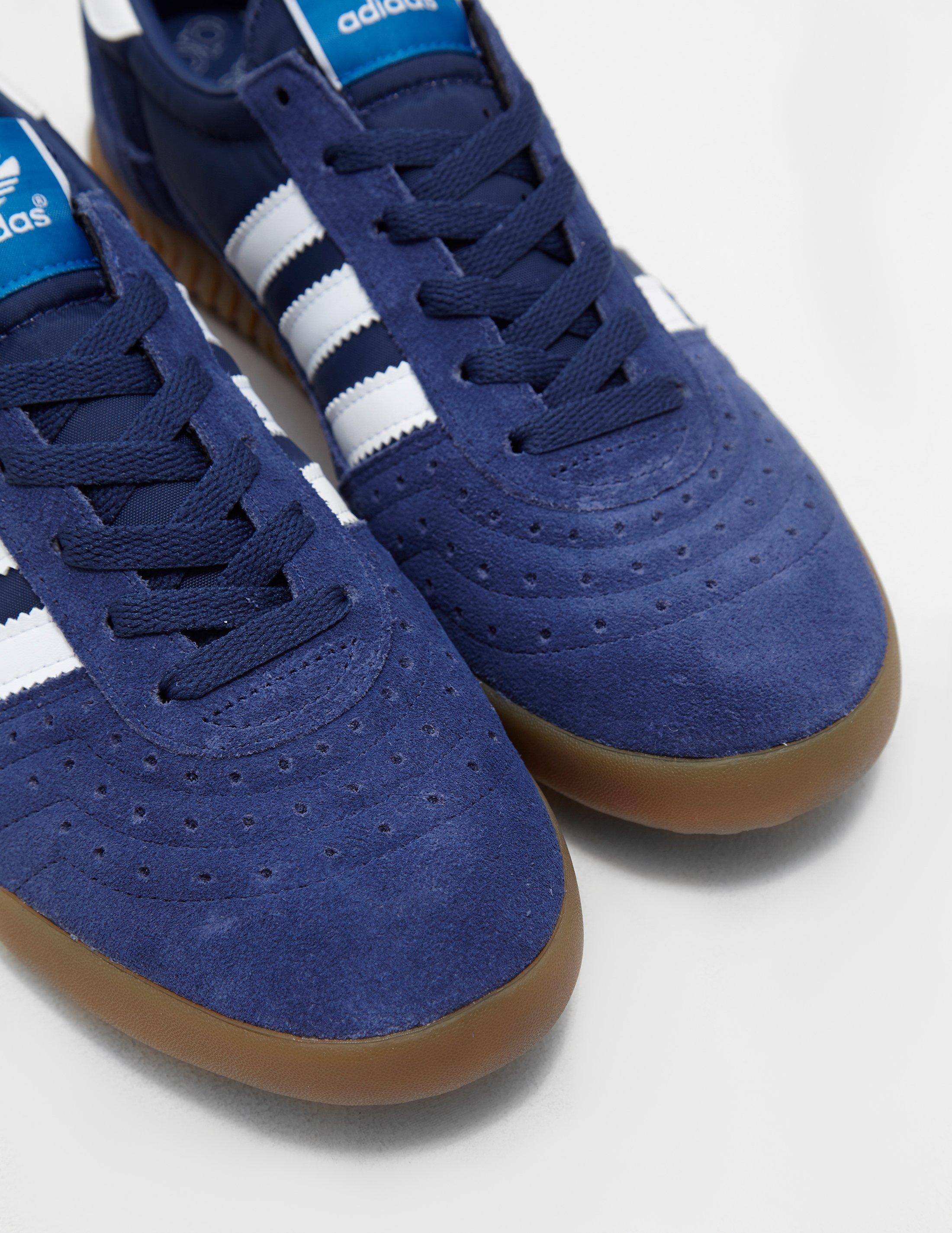adidas Originals Suede Indoor Super Blue for Men | Lyst