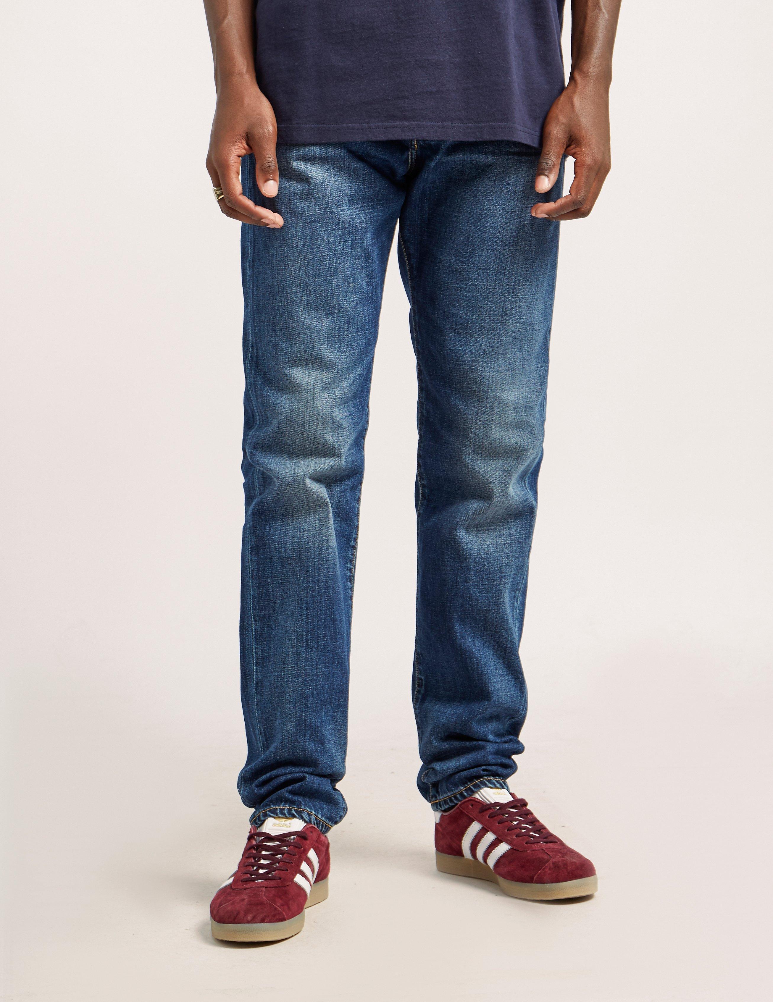 Lyst - Edwin Ed80 Slim Tapered Stretch Jeans in Blue for Men