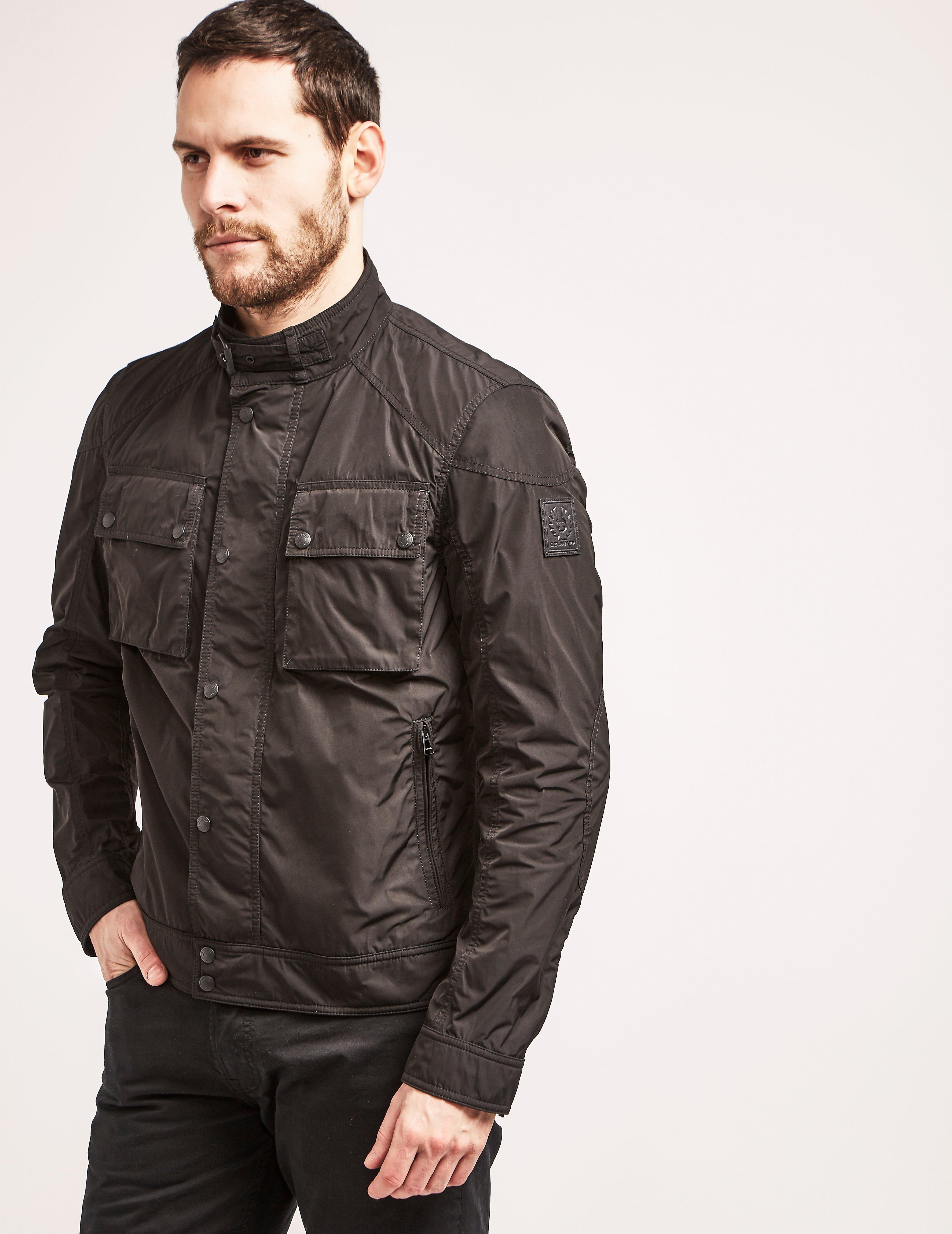 Belstaff Synthetic Racemaster Nylon Jacket in Black for Men | Lyst